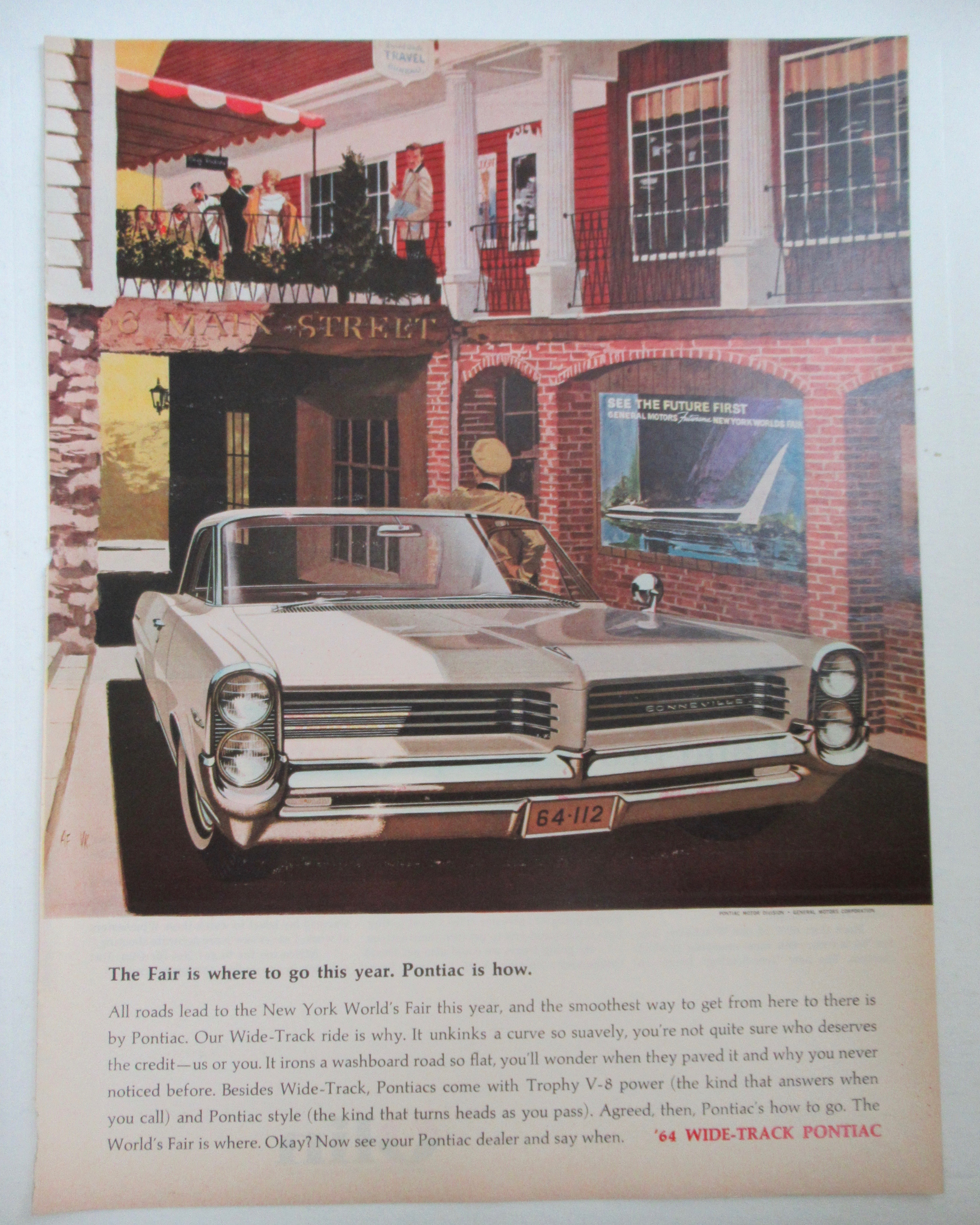 1964 Pontiac Automobile with the Wide Track Pontiac