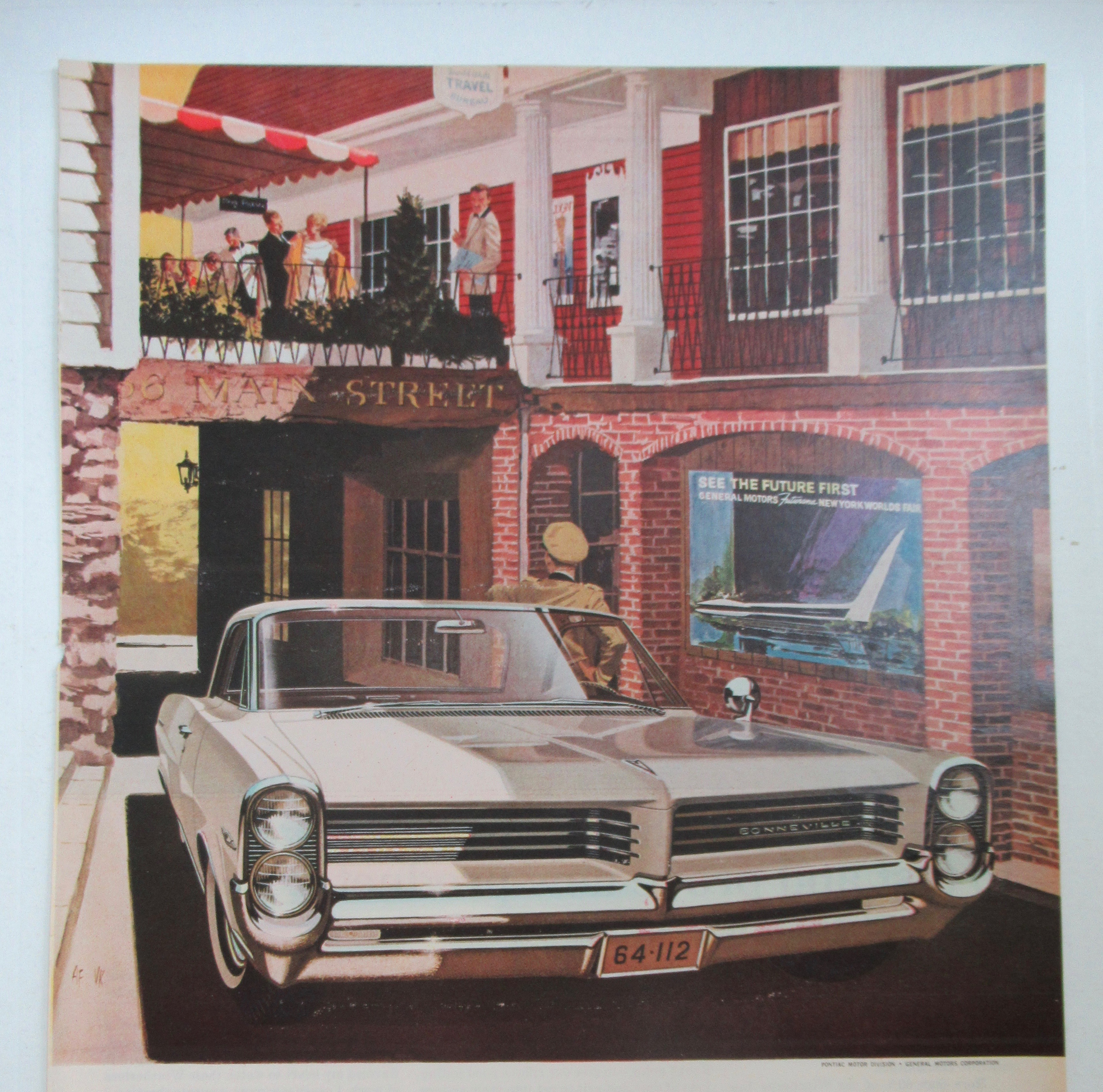 1964 Pontiac Automobile with the Wide Track Pontiac