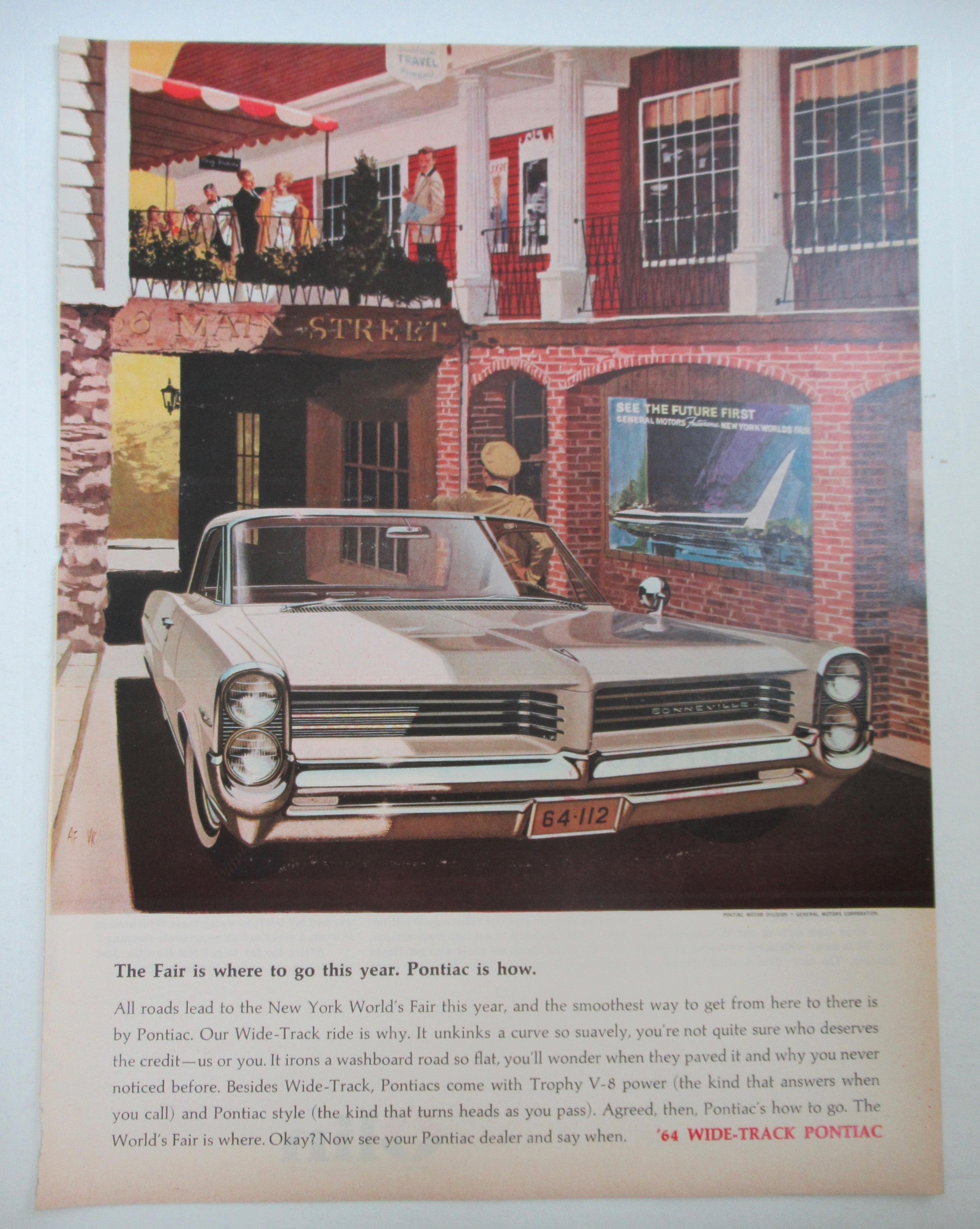 1964 Pontiac Automobile with the Wide Track Pontiac