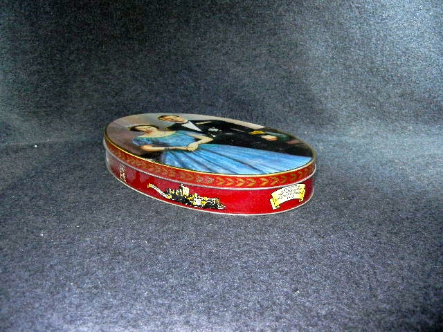 Queen Elizabeth and Phillip Biscuit Tin Carlisle Englan