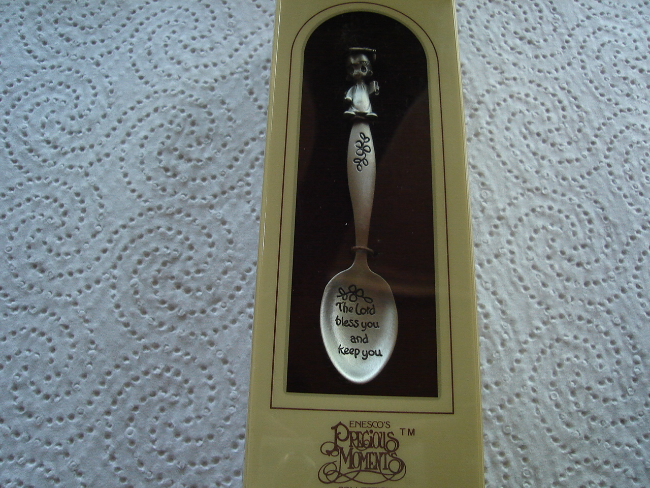 Precious Moments  Pewter Spoon