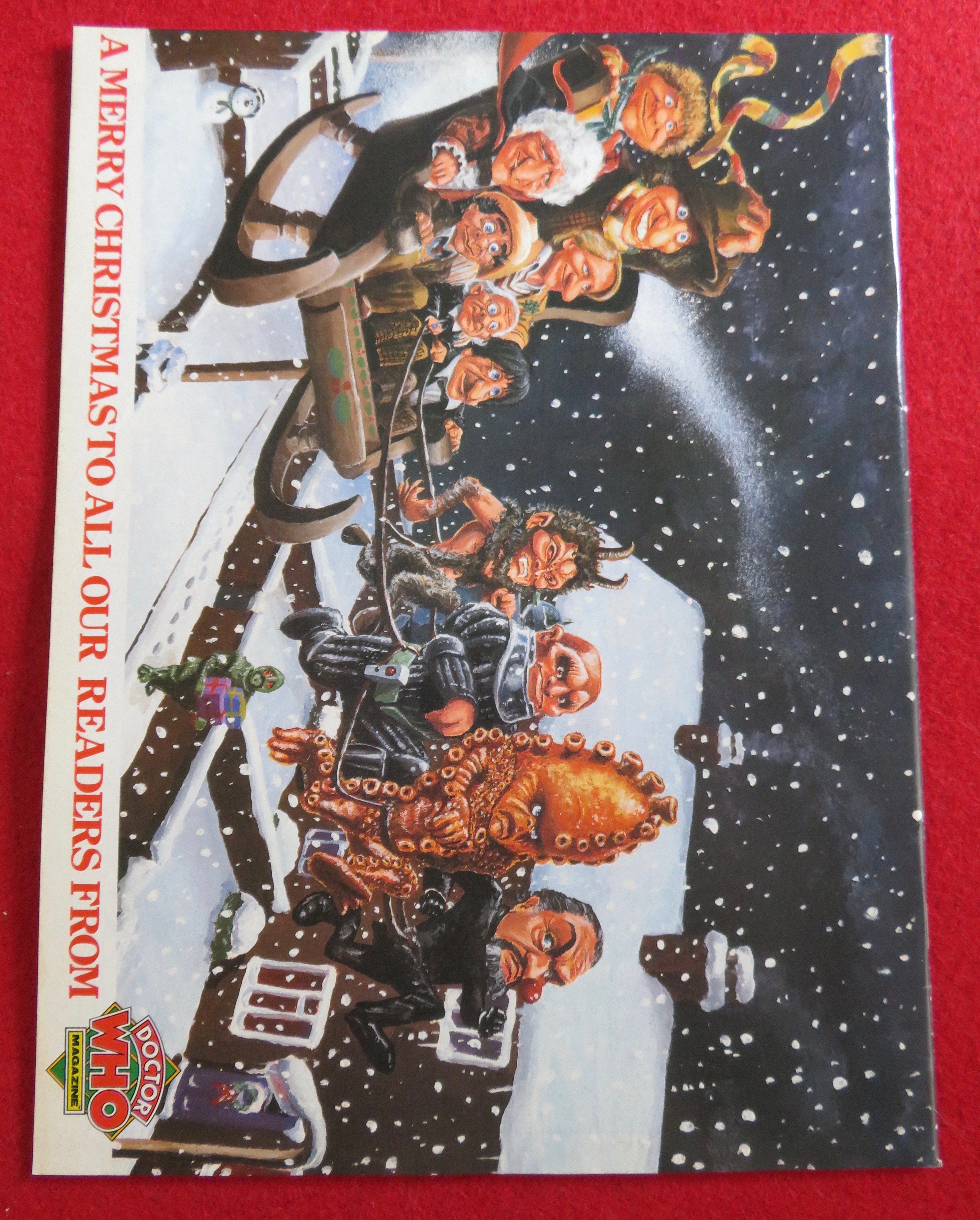 Doctor (Dr) Who Magazine December 25, 1991