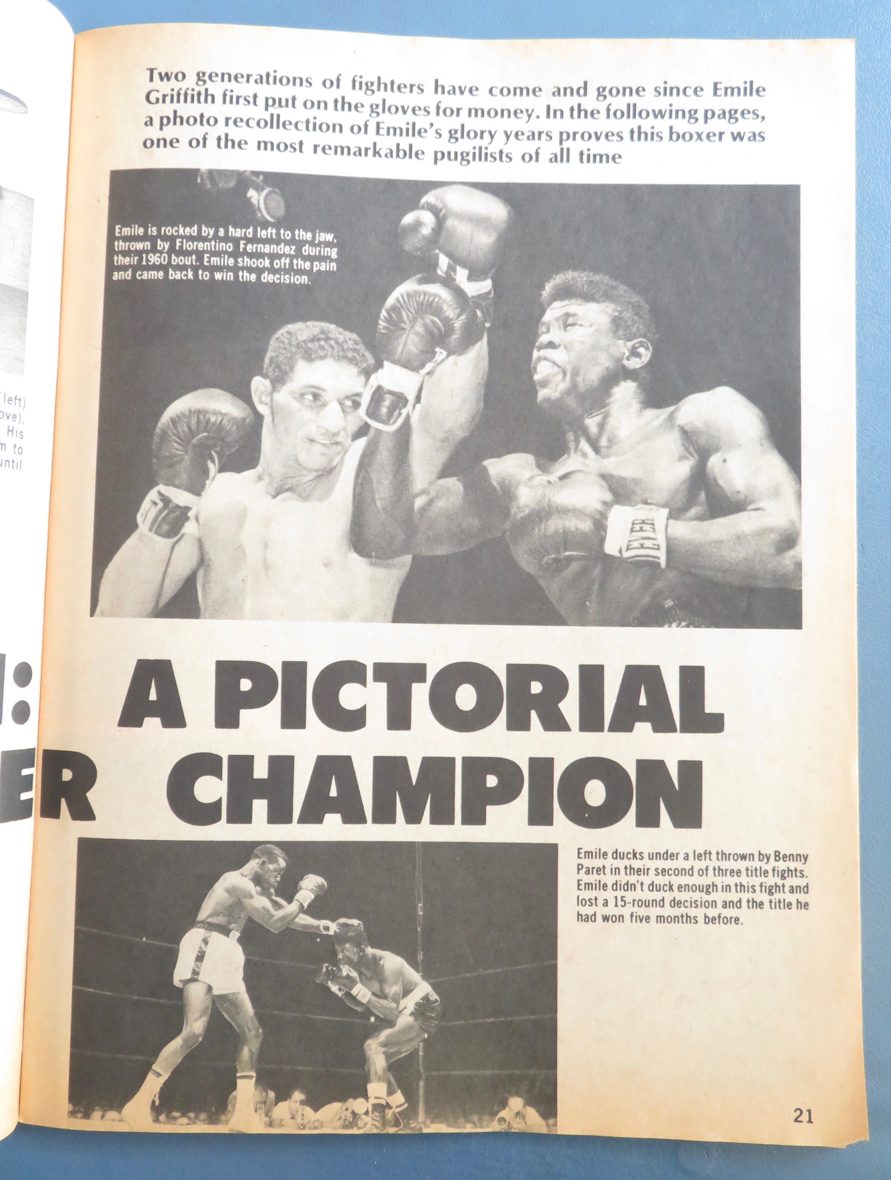 Big Book Of Boxing Magazine January 1978 Ali