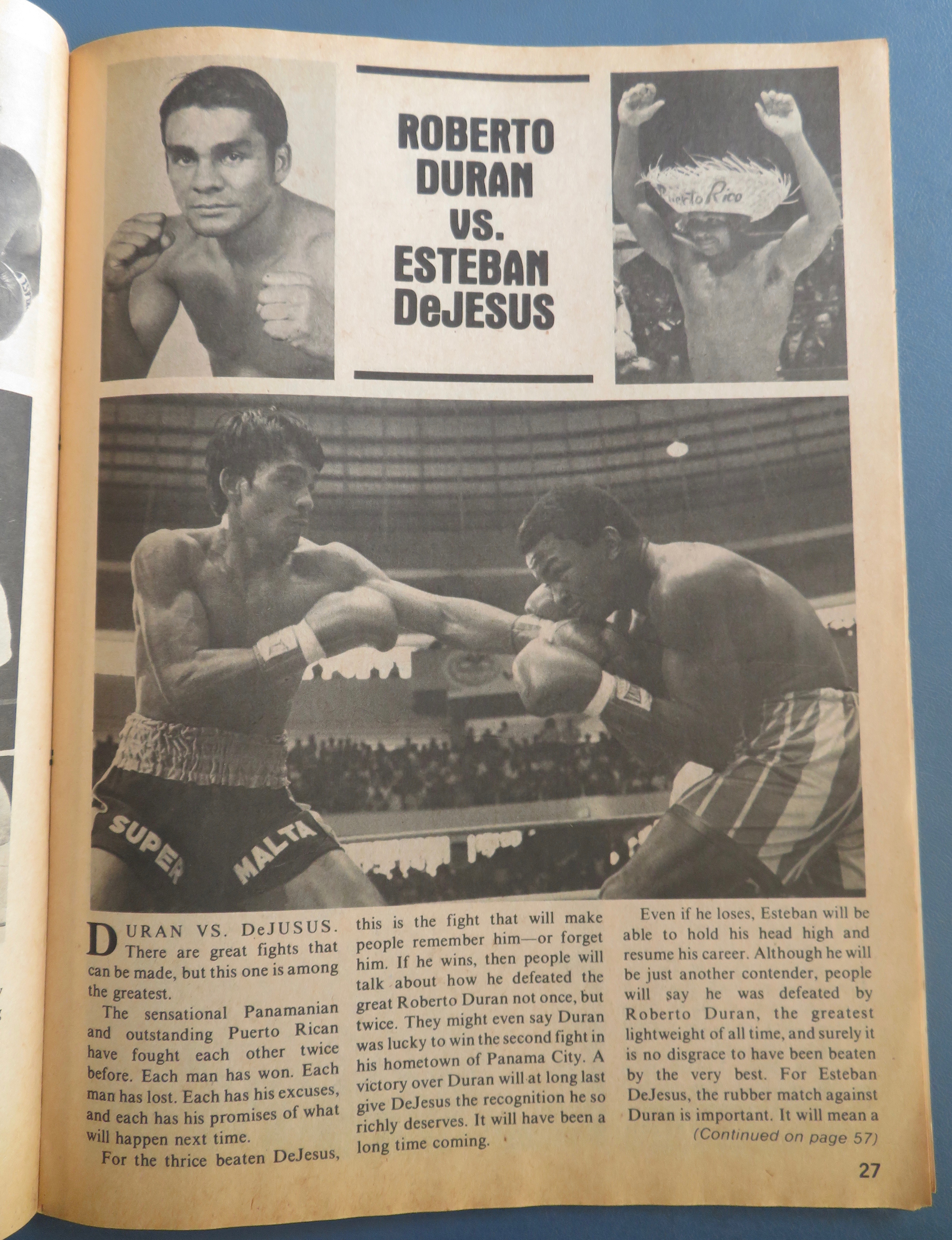 Big Book Of Boxing Magazine January 1978 Ali