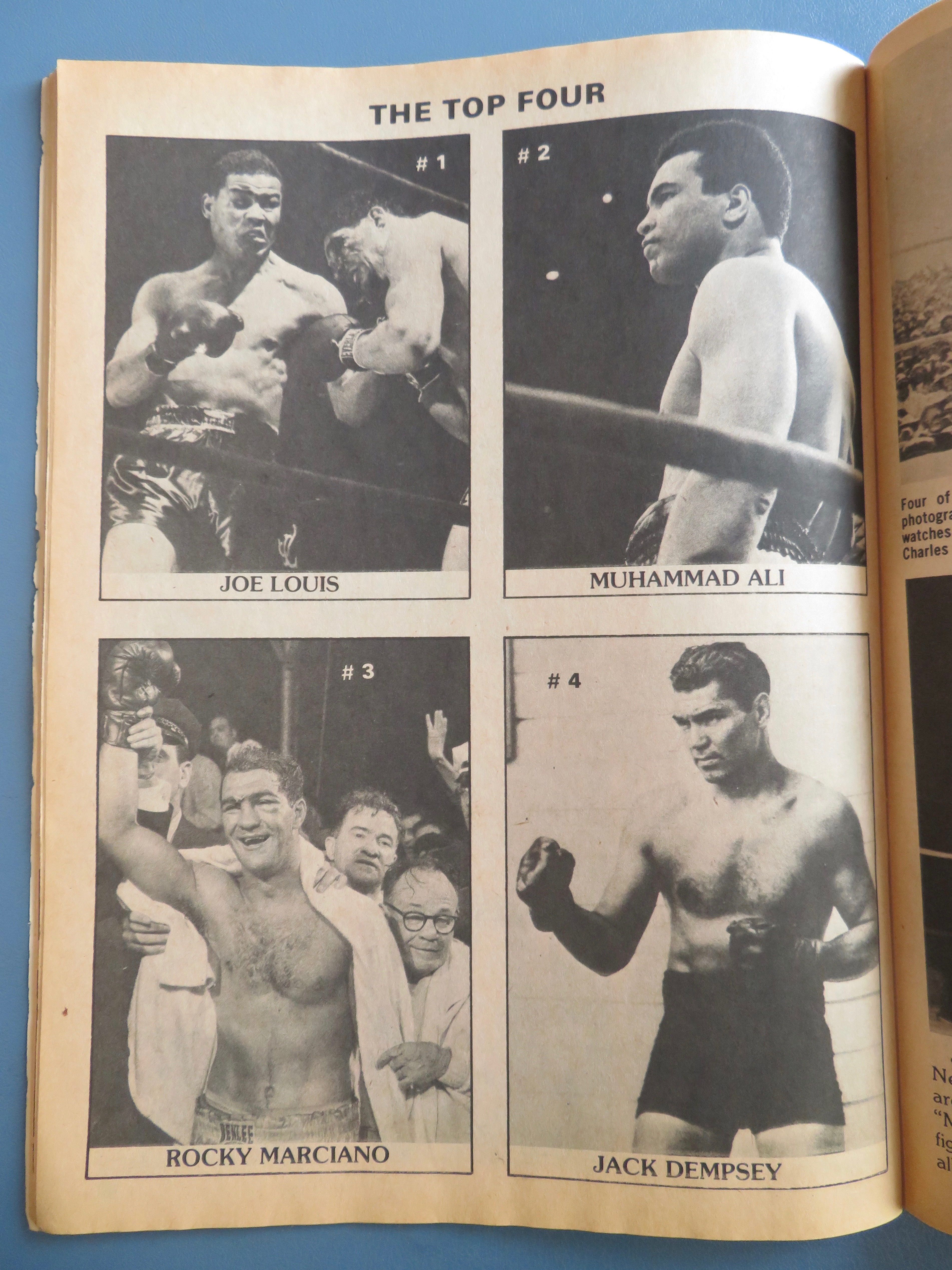 Big Book Of Boxing Magazine January 1978 Ali