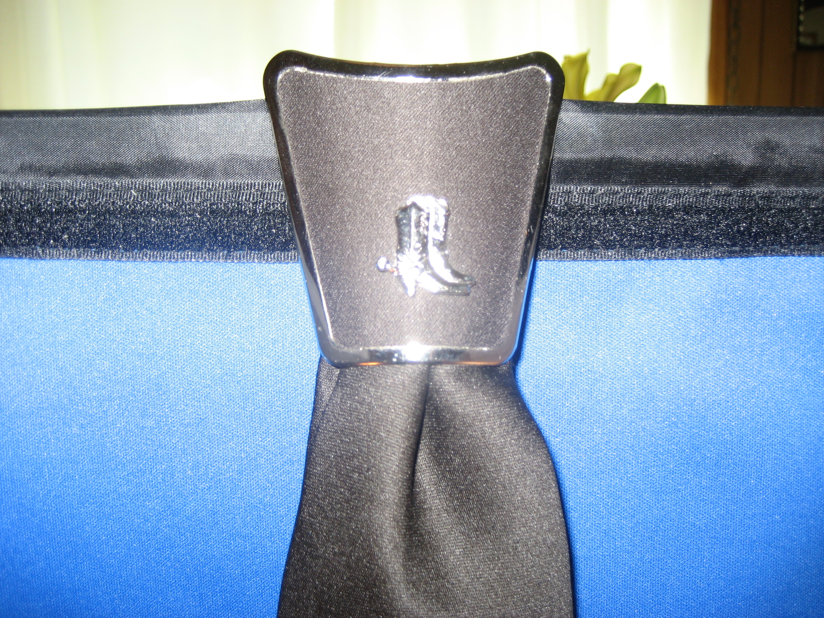 Brown Clip On Western Tie