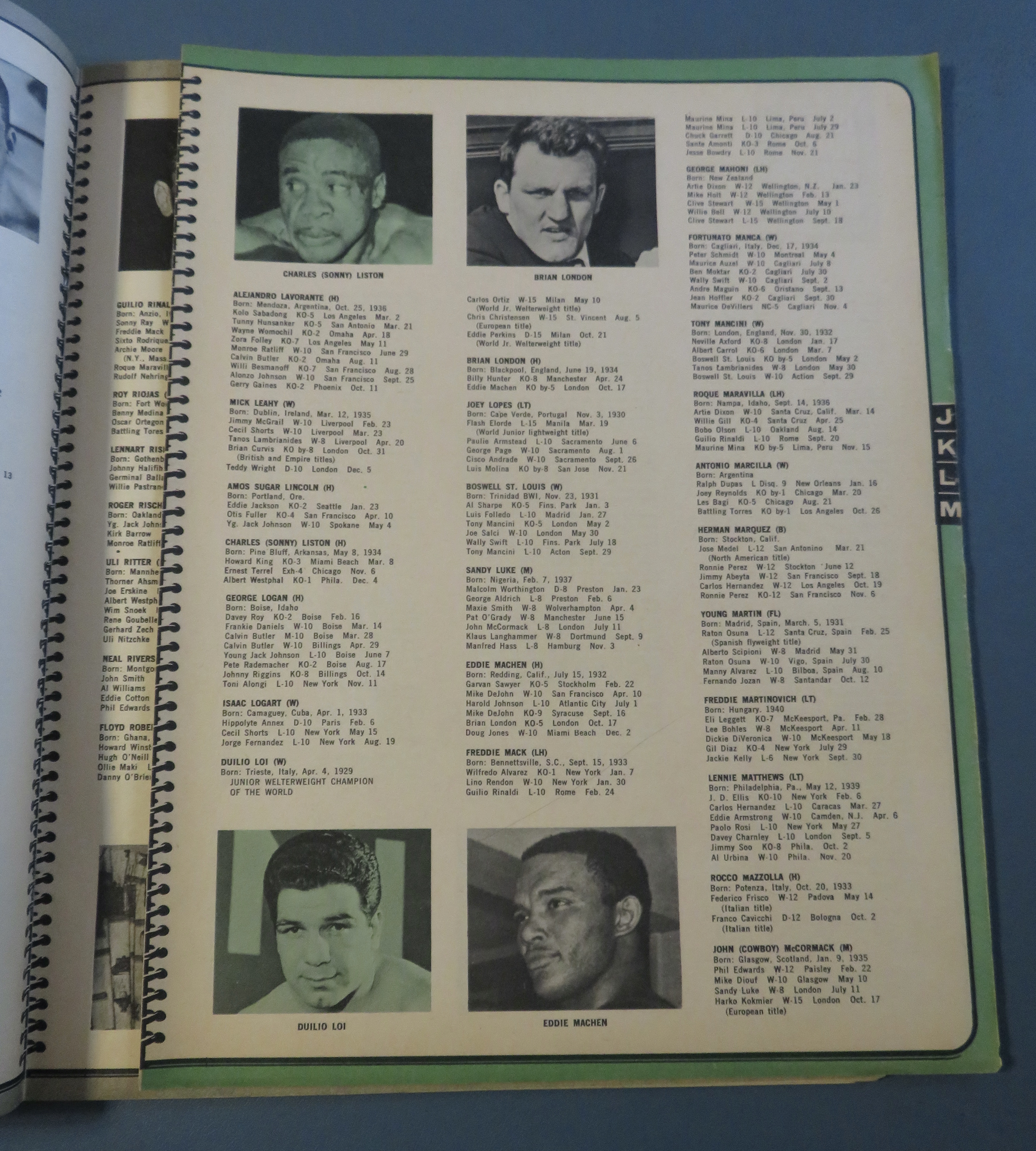 Boxing Illustrated Magazine February 1962 Rocky