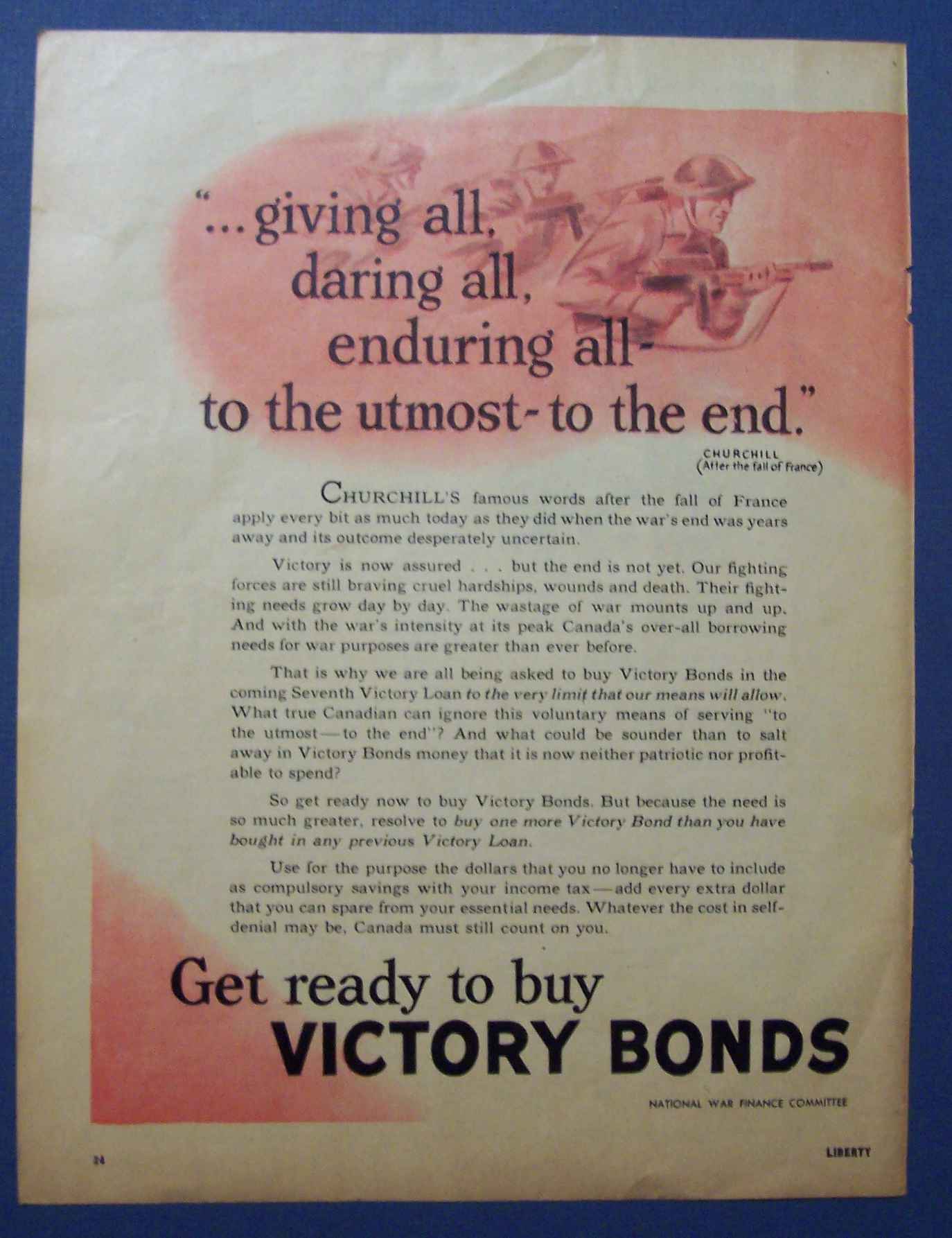 1944 Get  Ready  To  Buy  Victory  Bonds