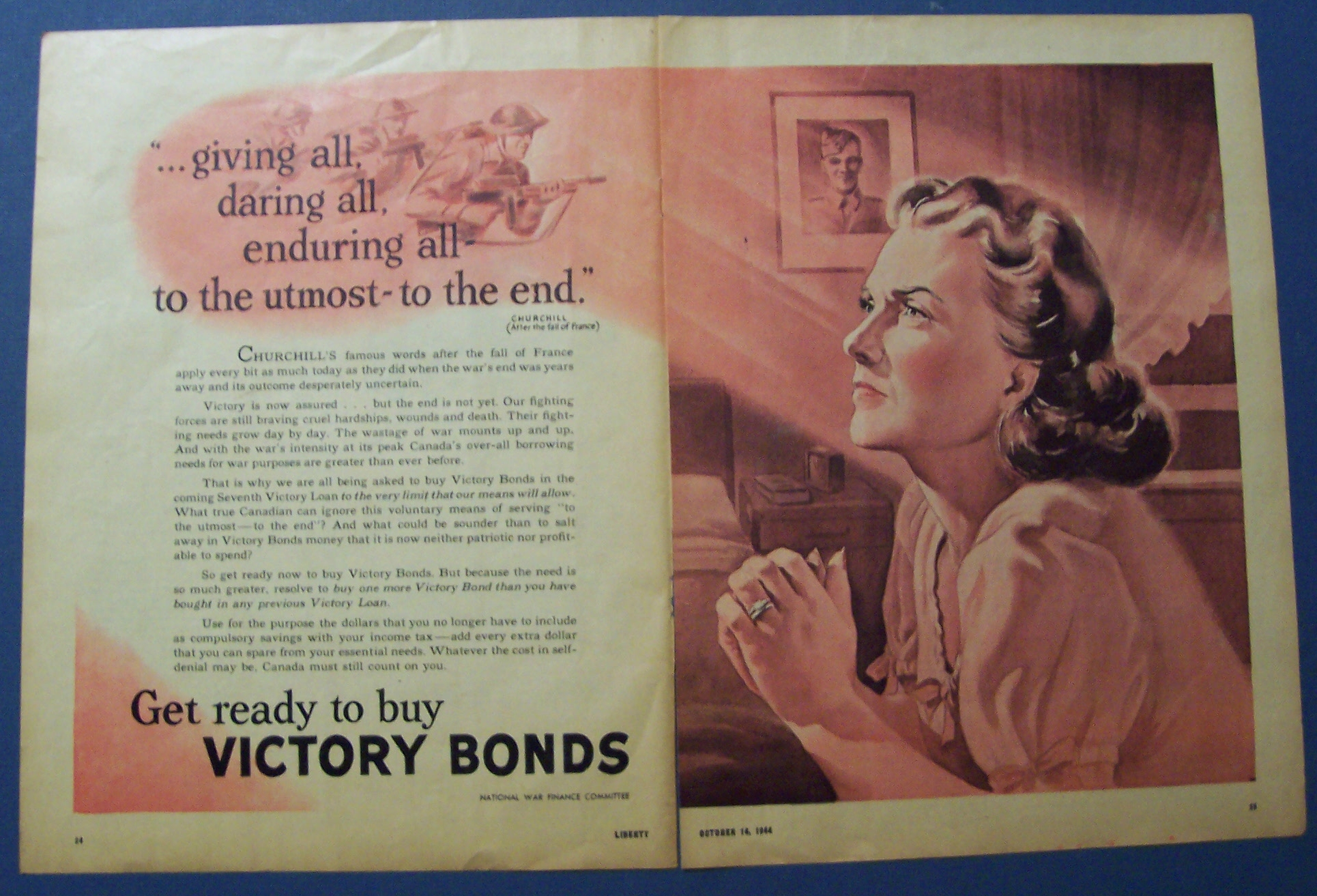 1944 Get Ready To Buy Victory Bonds