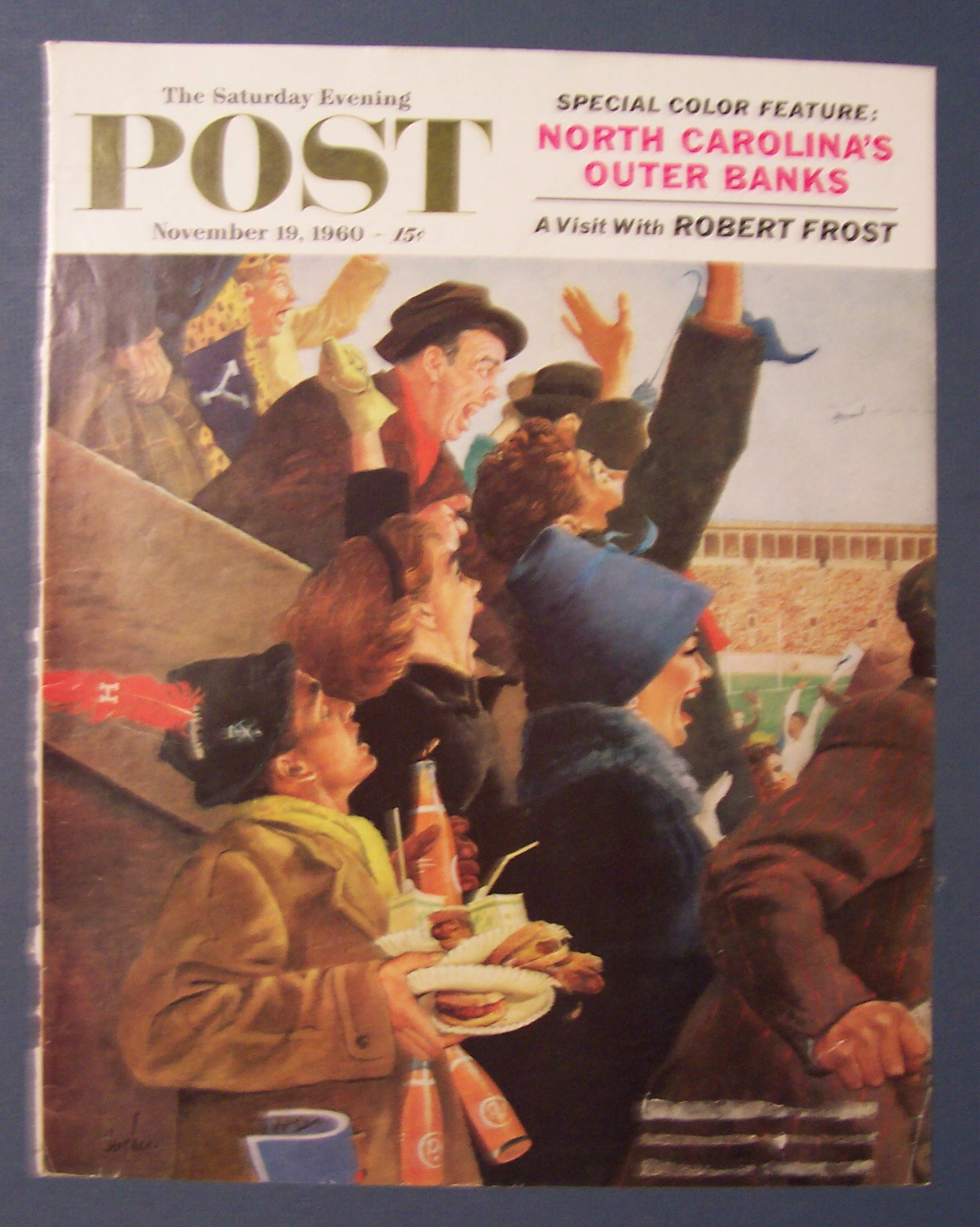 Saturday Evening Post Cover By Hughes - Nov 19, 1960