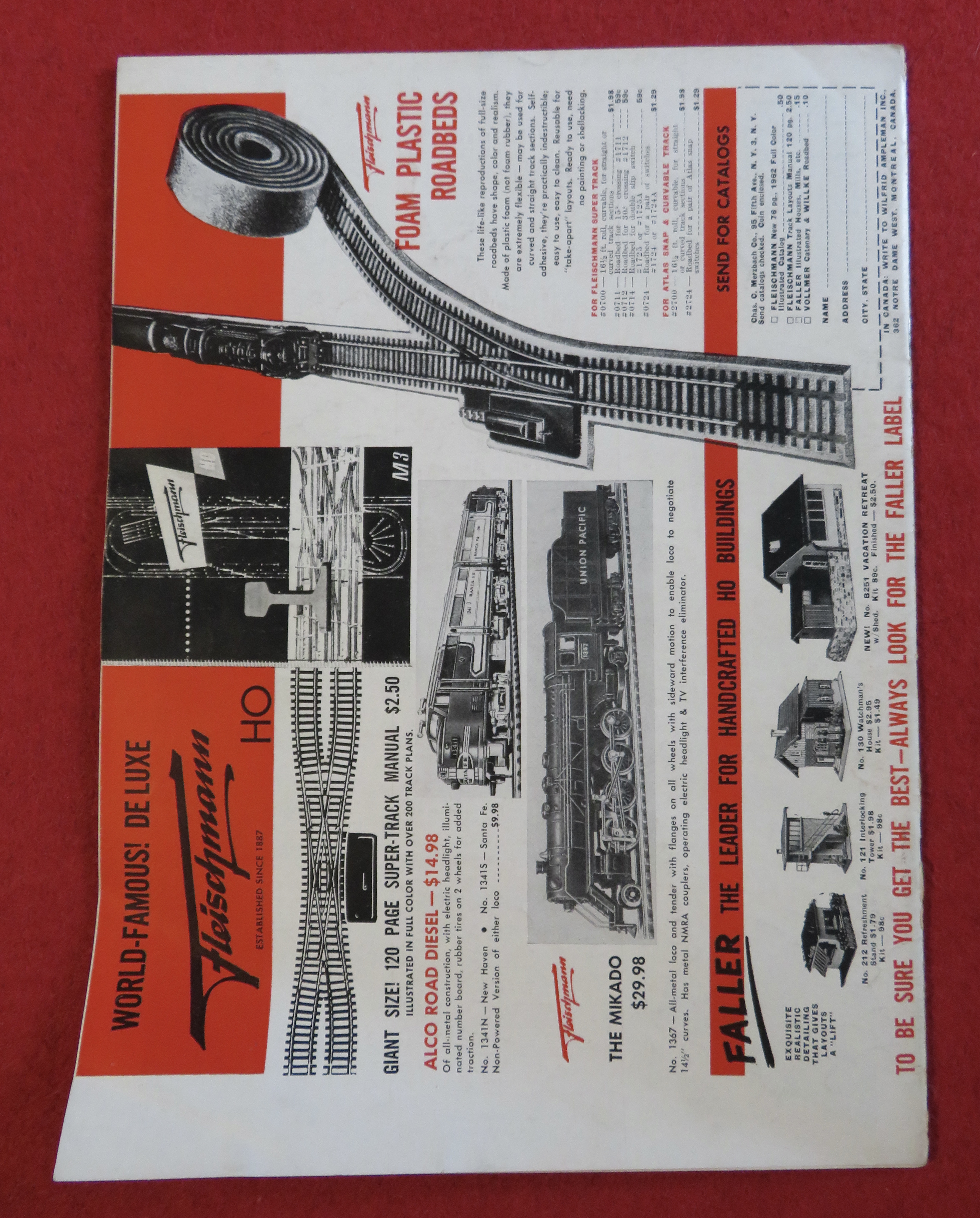 Model Trains Magazine March 1962