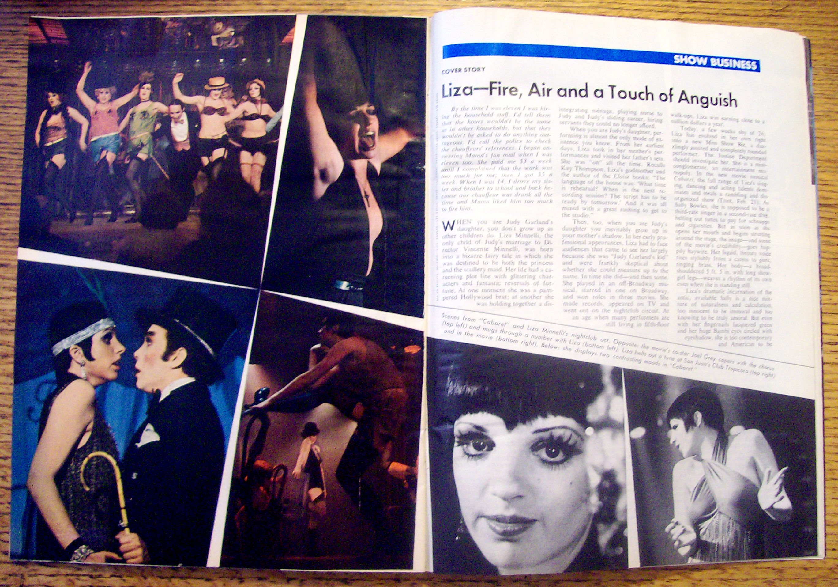 Time Magazine-February  28, 1972-Liza Minnelli