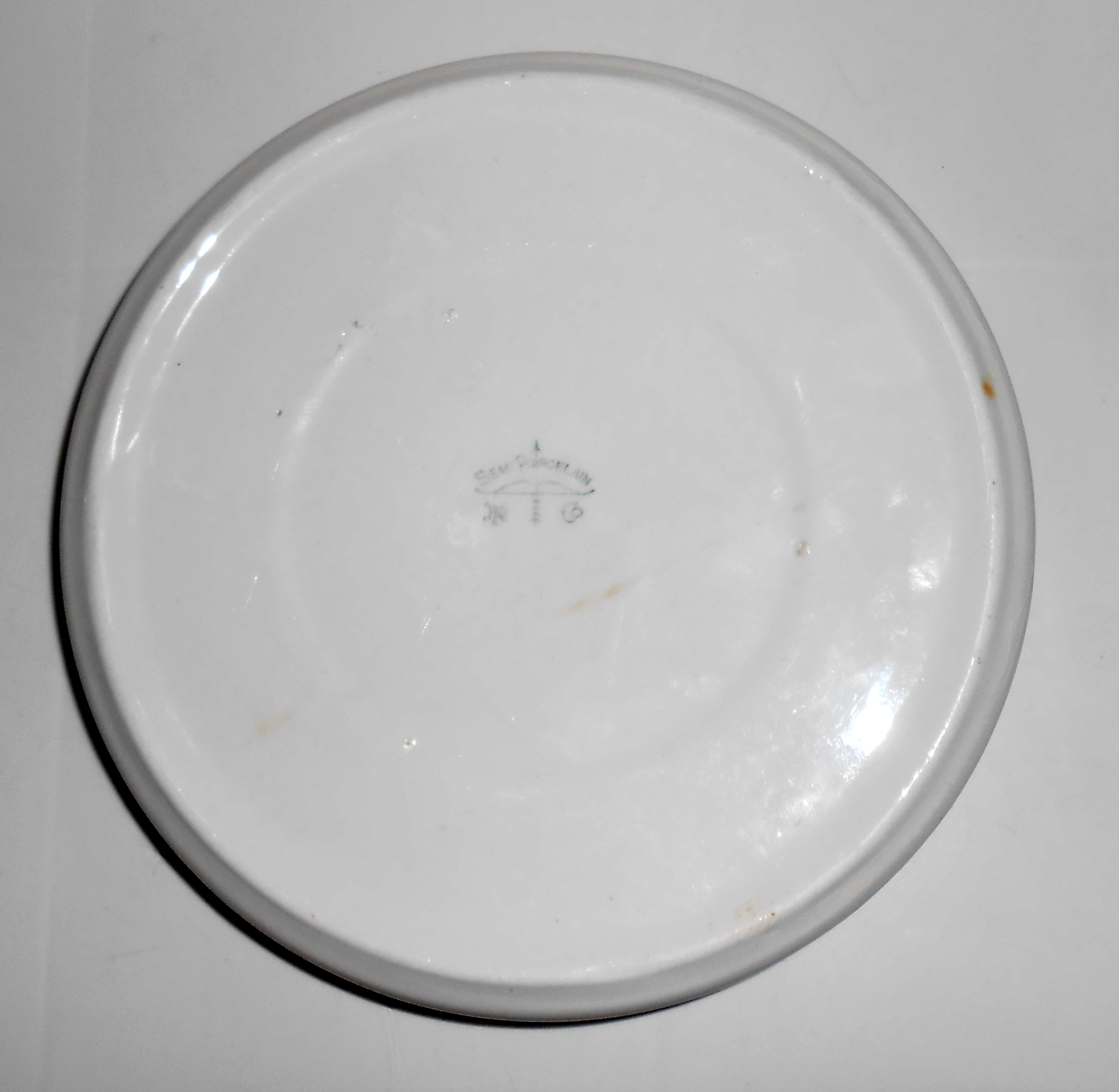 Porcelain Dutch Boy W/Dog Promotional Baby Plate!
