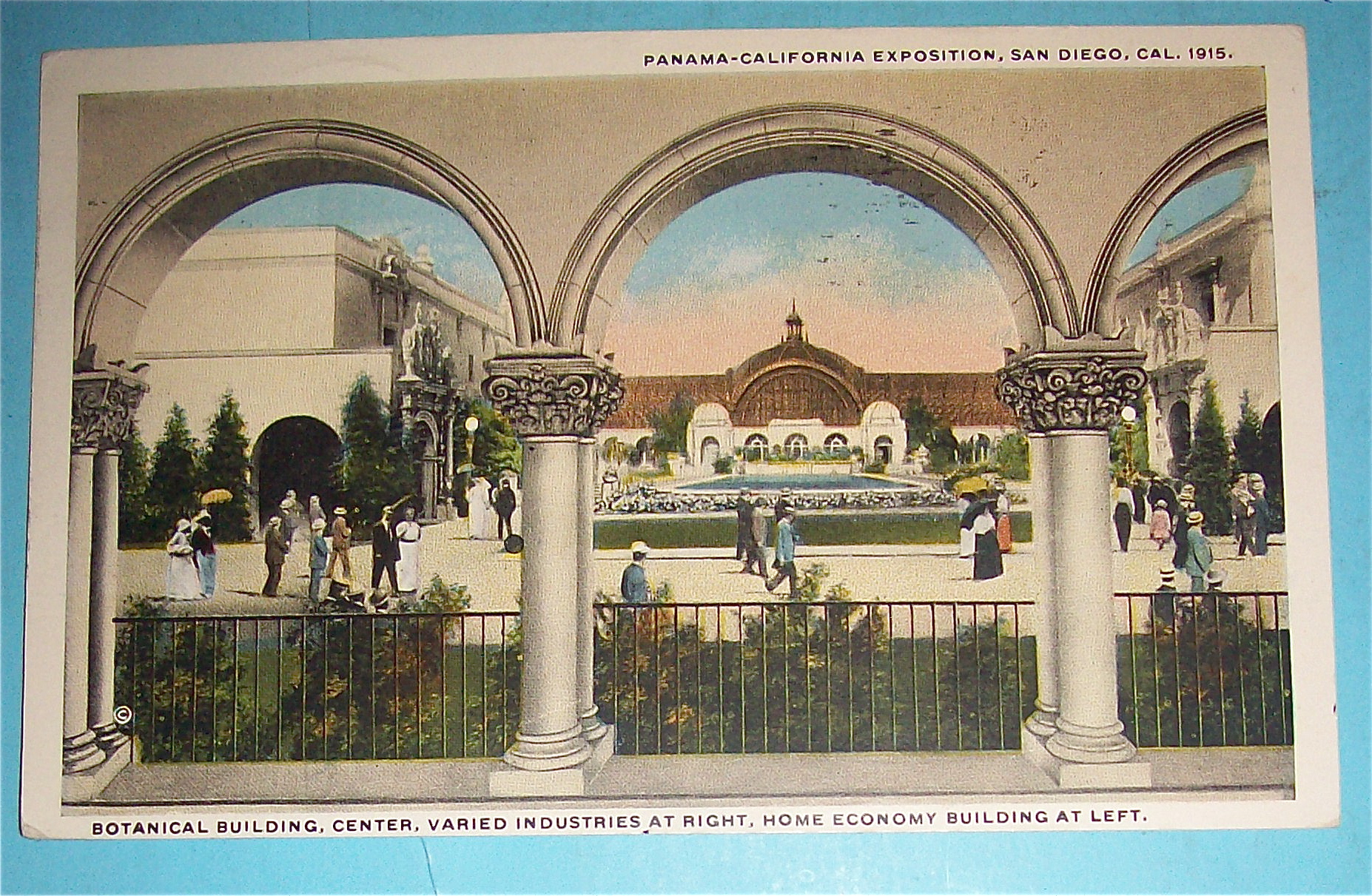 Botanical Building Postcard (Panama California Expo)