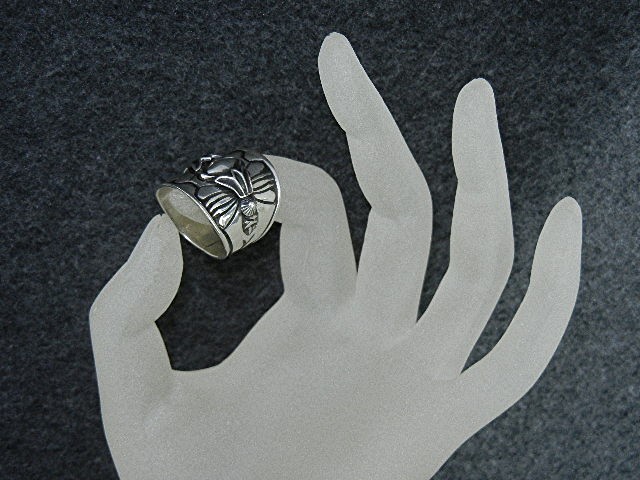 Navajo Sterling Silver Ring Derrek Gordon