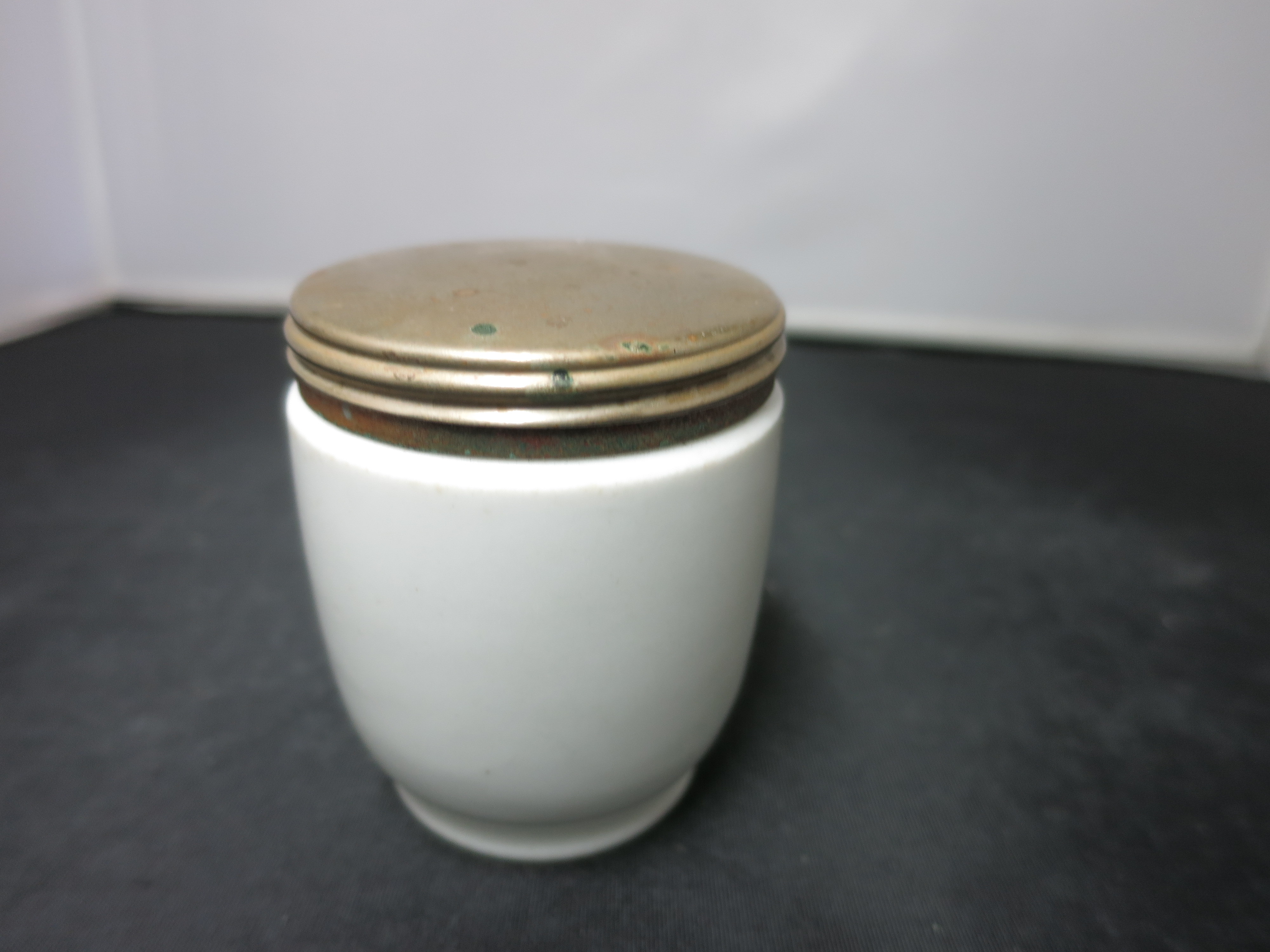 O P Co Syracuse China Pedestal Egg Coddler Egg Cup