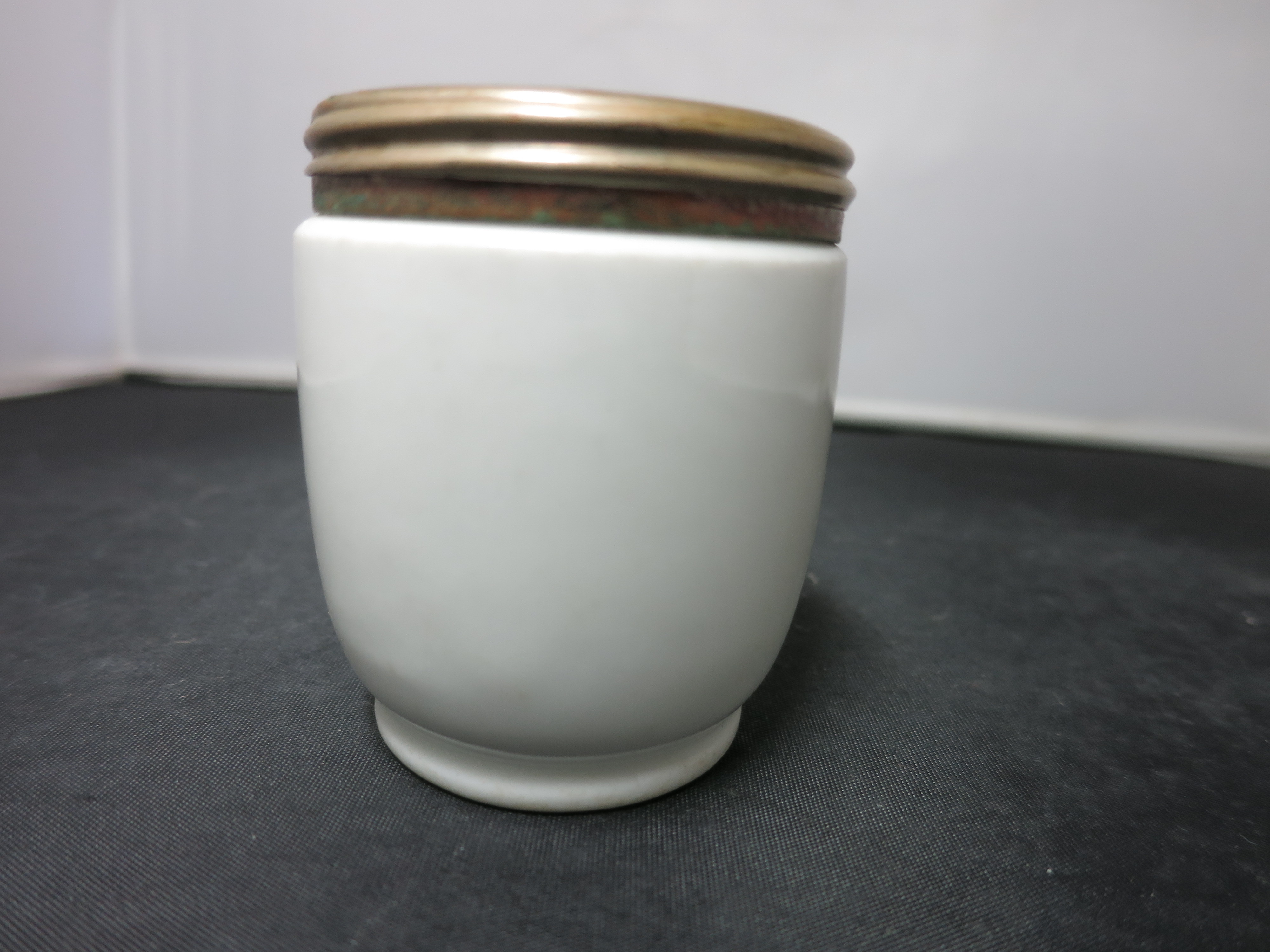 O P Co Syracuse China Pedestal Egg Coddler Egg Cup