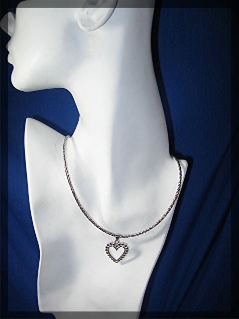 Sterling Silver Heart Pendant or Charm