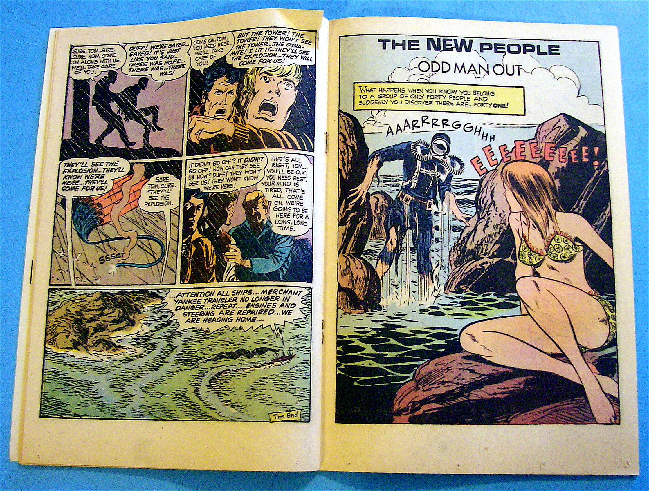 Dell Comics The New People Comic May 1970