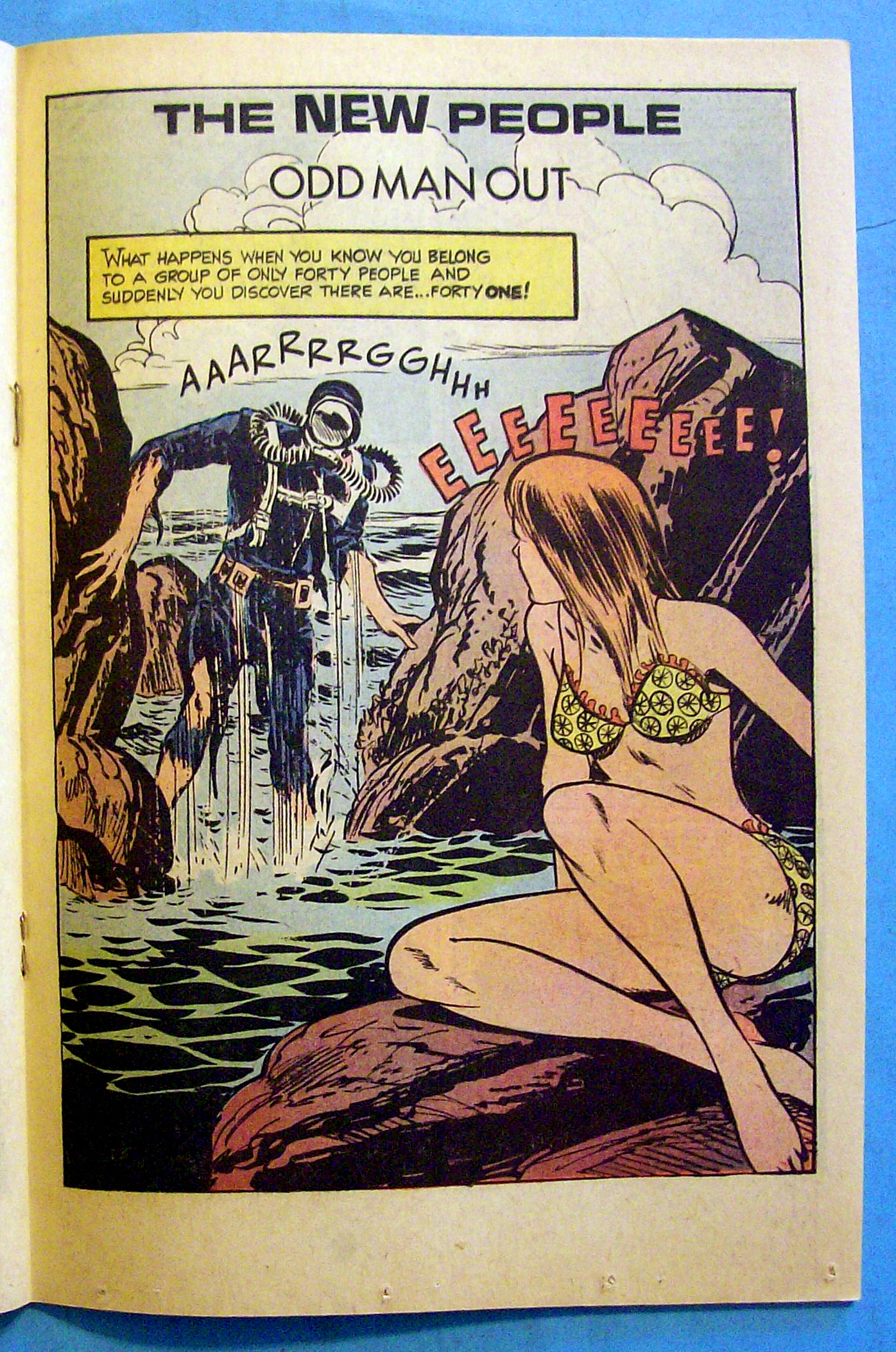 Dell Comics The New People Comic May 1970