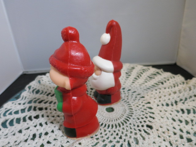 Vintage Wizard Decorative Air Freshener Santa 1984 Caroler 1983