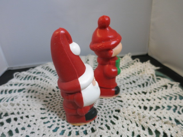 Vintage Wizard Decorative Air Freshener Santa 1984 Caroler 1983