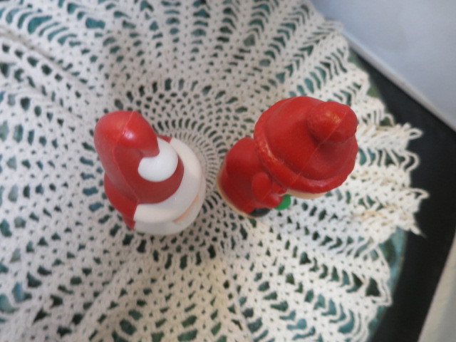 Vintage Wizard Decorative Air Freshener Santa 1984 Caroler 1983
