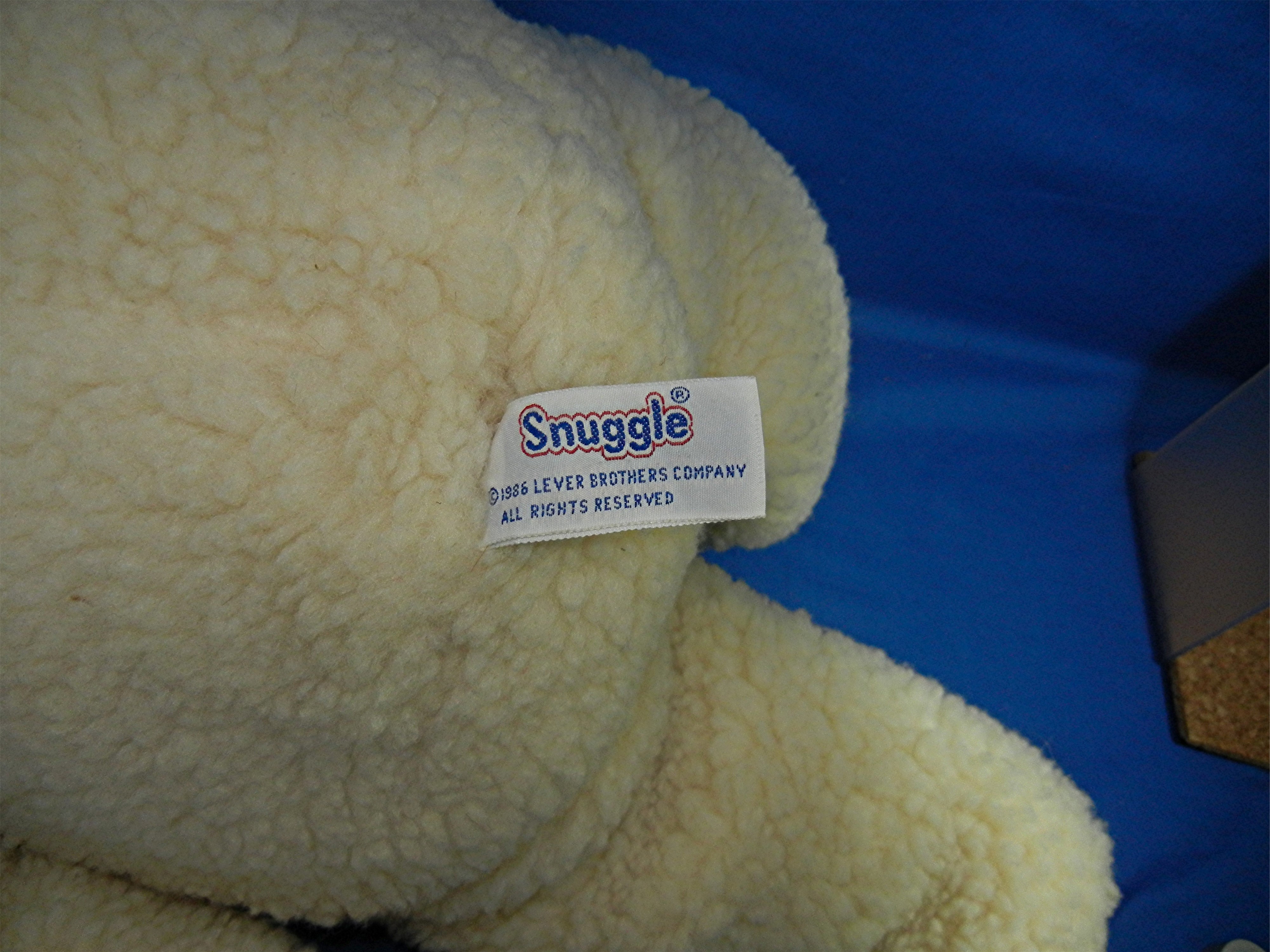 Snuggle Bear By Russ Vintage 1986 Lever Brothers