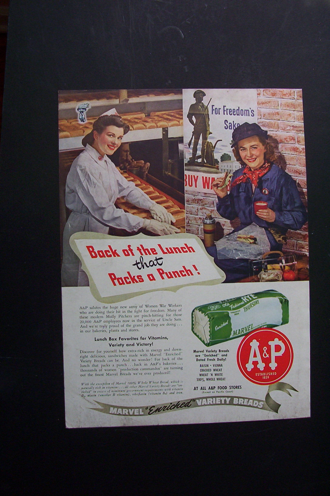 1943 Marvel Bread