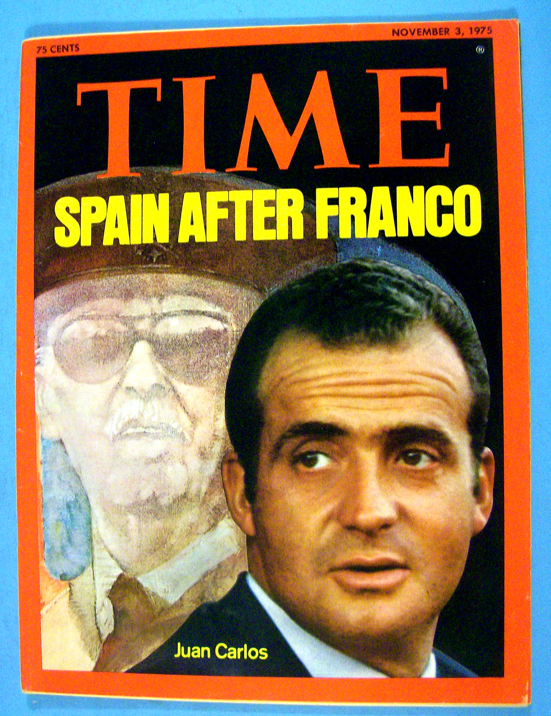 Time Magazine-November 3, 1975-Juan Carlos
