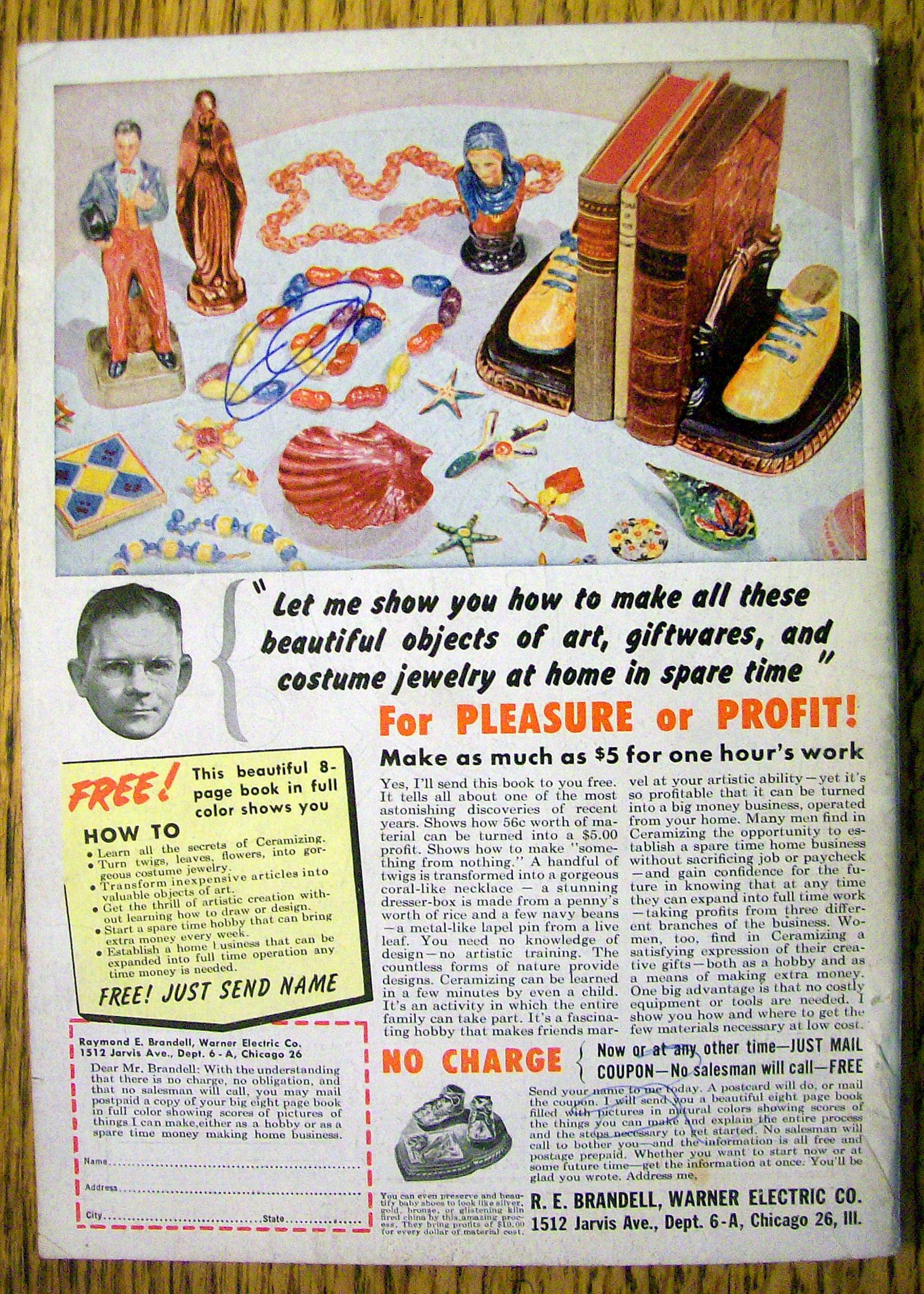 Mechanix Illustrated January 1952 Yacht & Racer