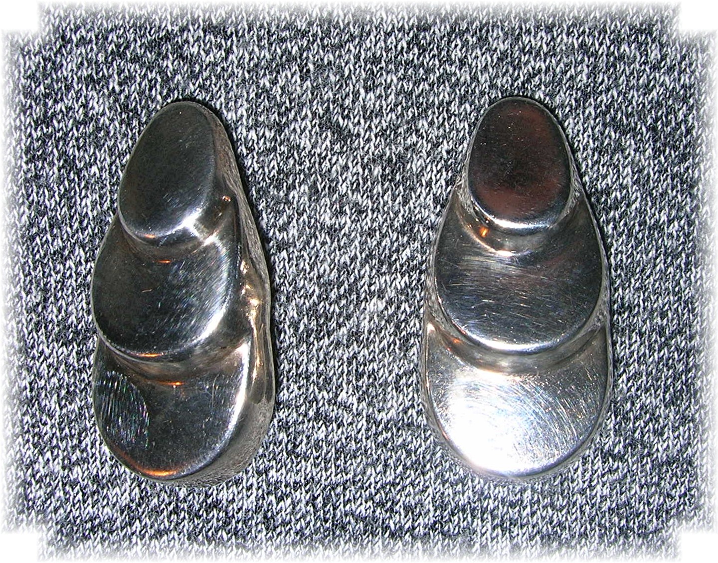 Zina Beverly Hills Sterling Silver Clip Earrings