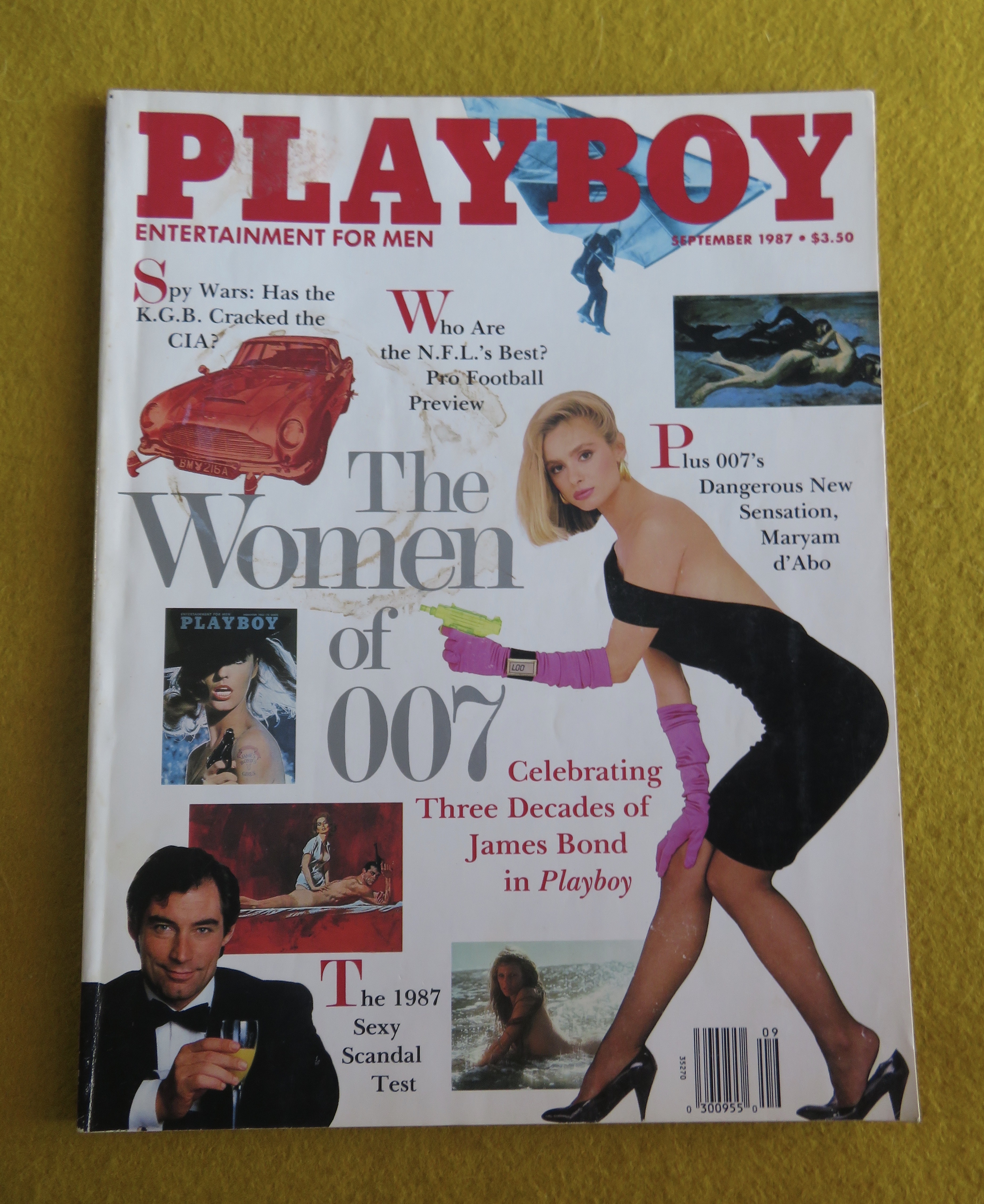 Playboy Magazine-September 1987-Maryam D' Abo