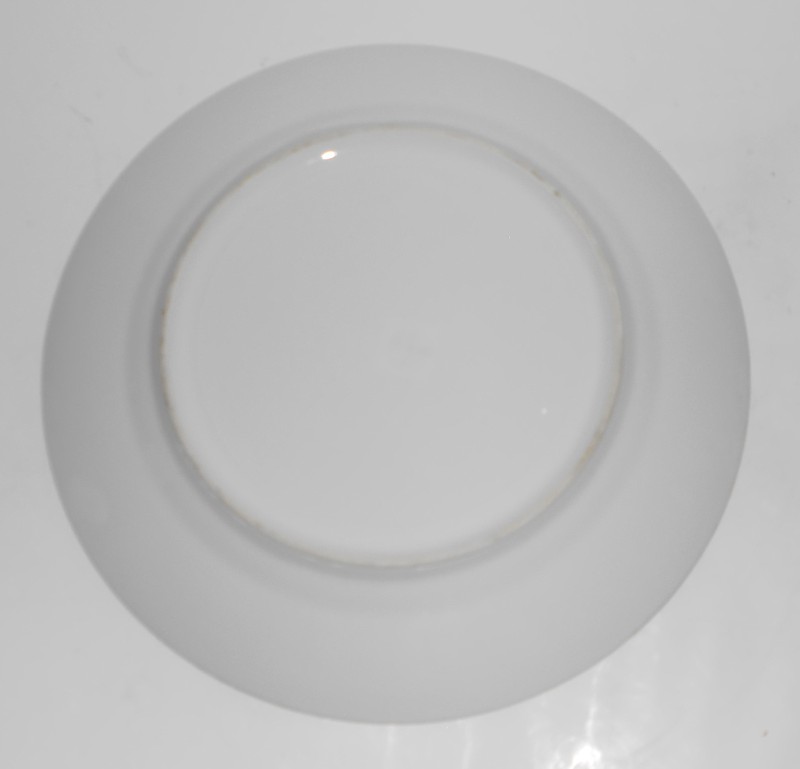 Mitsu-Boshi Shofu Chiharamachi Egrets Porcelain w/Gold Lunch Plate #1
