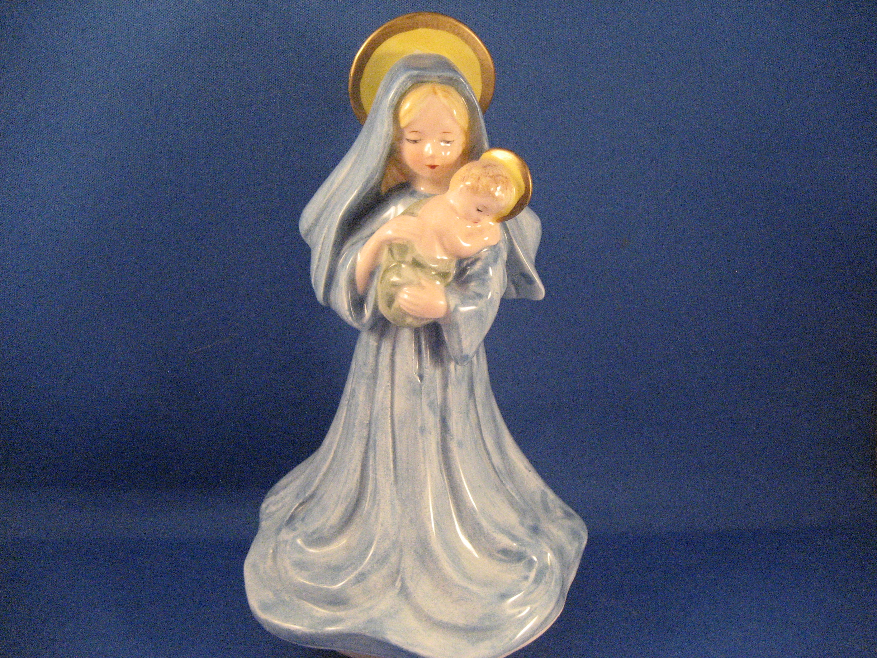 Mary and Baby Jesus Music Box