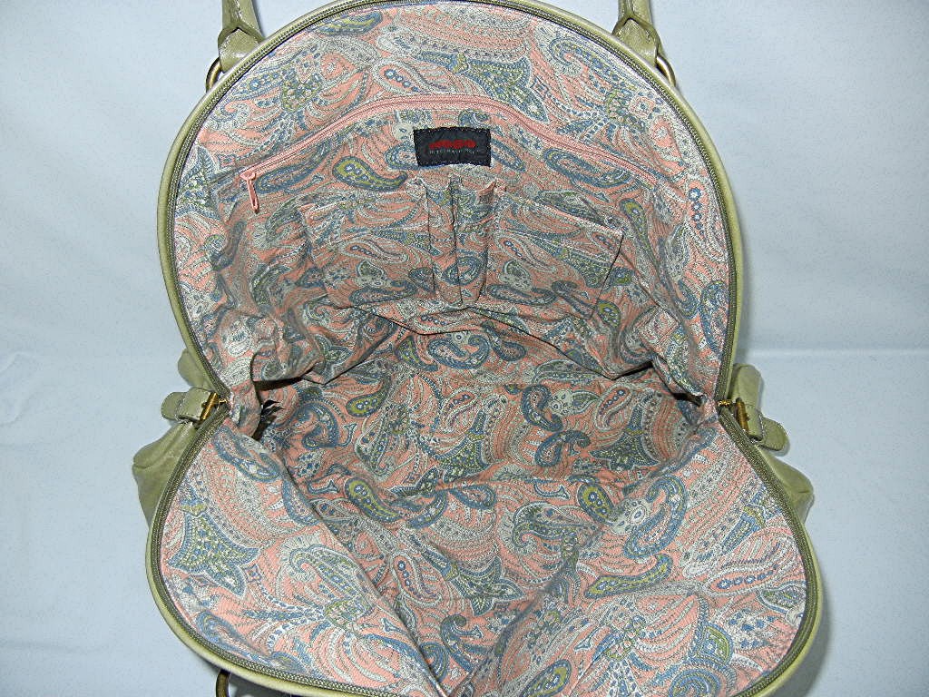 Bag Bag HOBO International Olive Green Leather Large