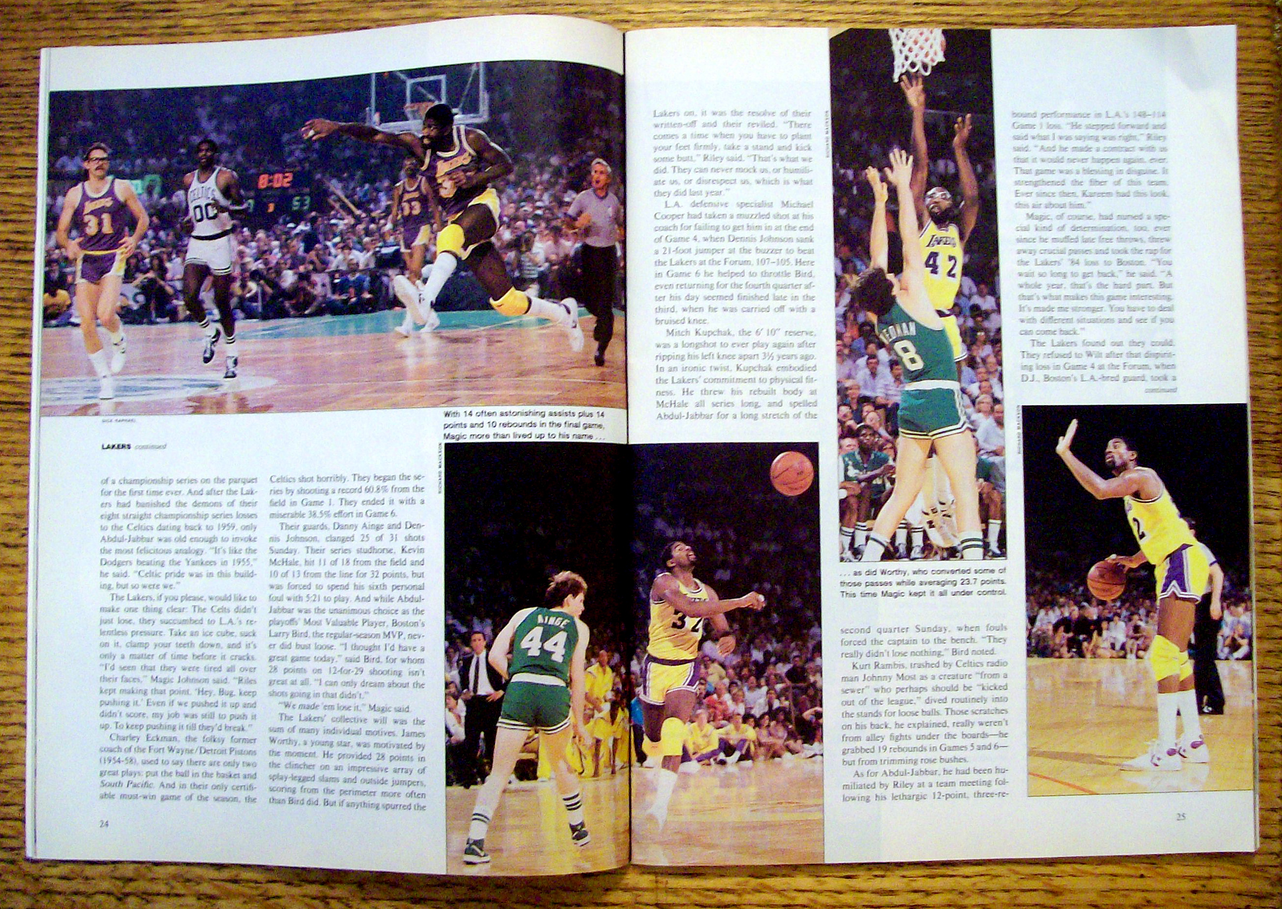 Sports Illustrated Magazine-June 17,1985-Kareem
