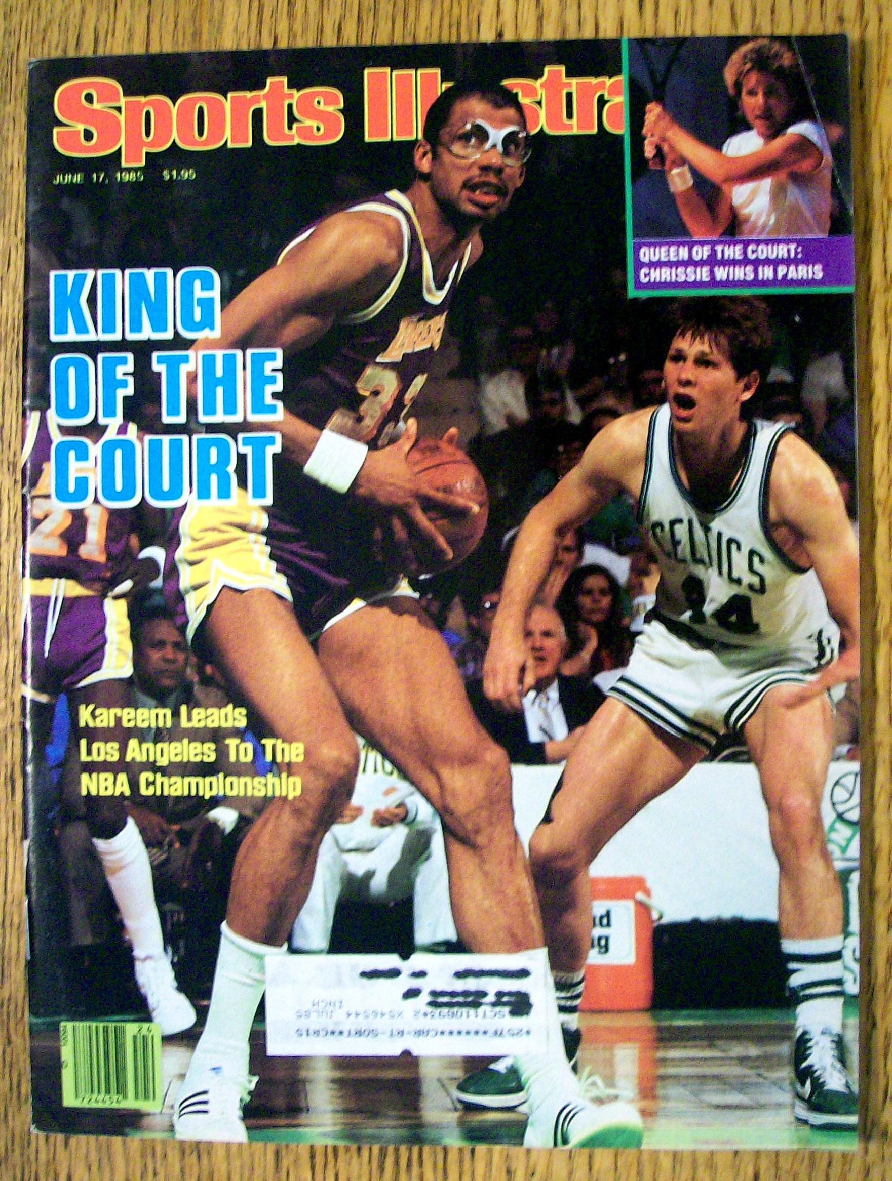 Sports Illustrated Magazine-June 17,1985-Kareem