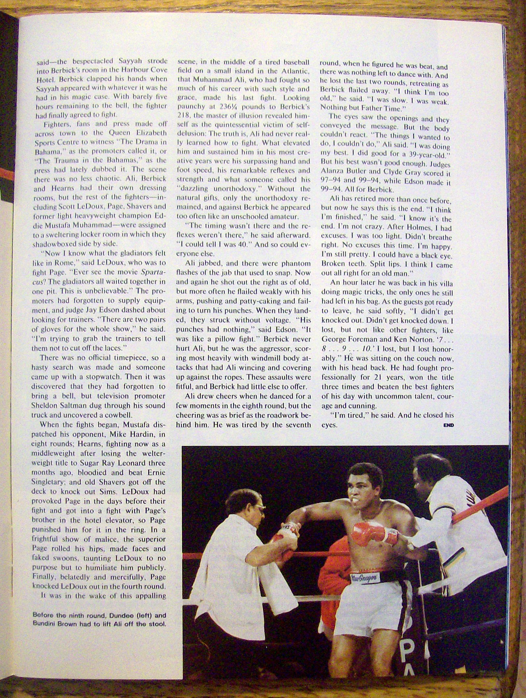 Sports Illustrated Magazine-Dec 21, 1981-Earl Cooper