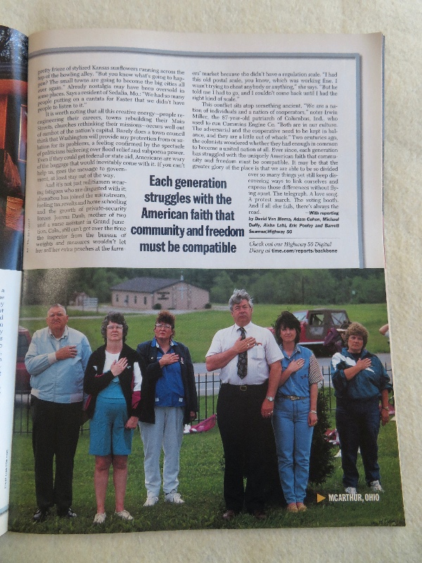 Time Magazine July 7, 1997 America: The Inside Story