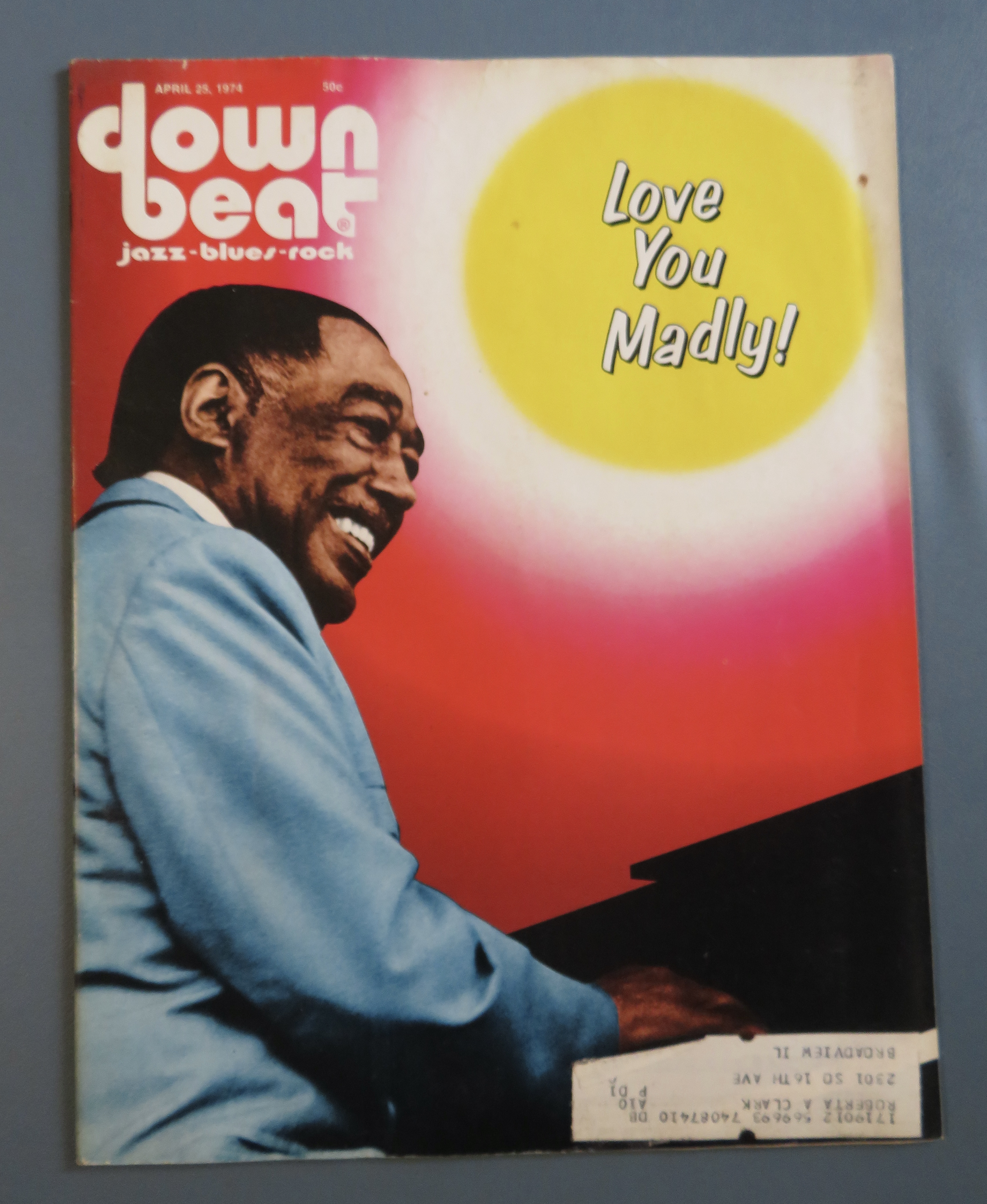 Downbeat Magazine April 25, 1974