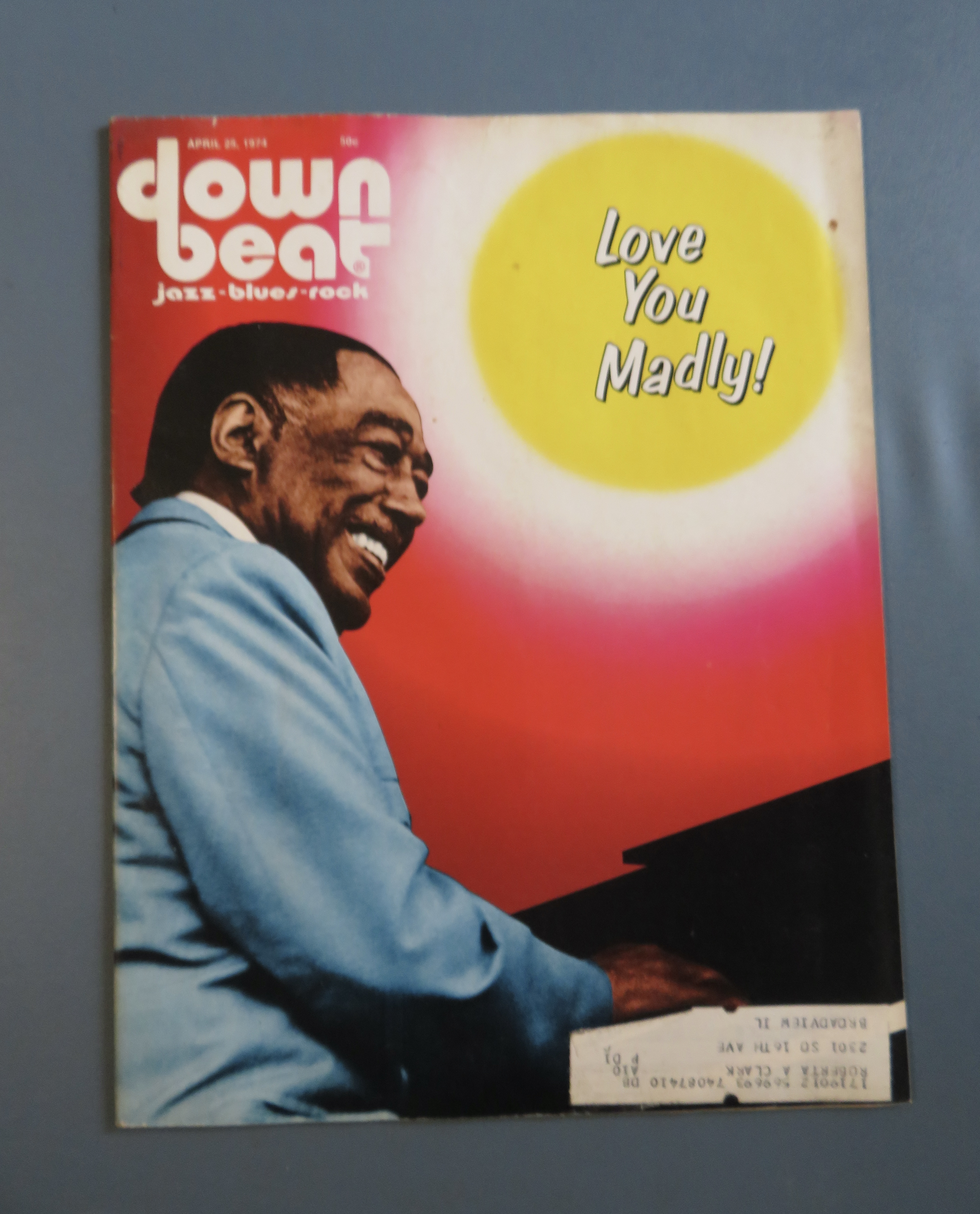 Downbeat Magazine April 25, 1974
