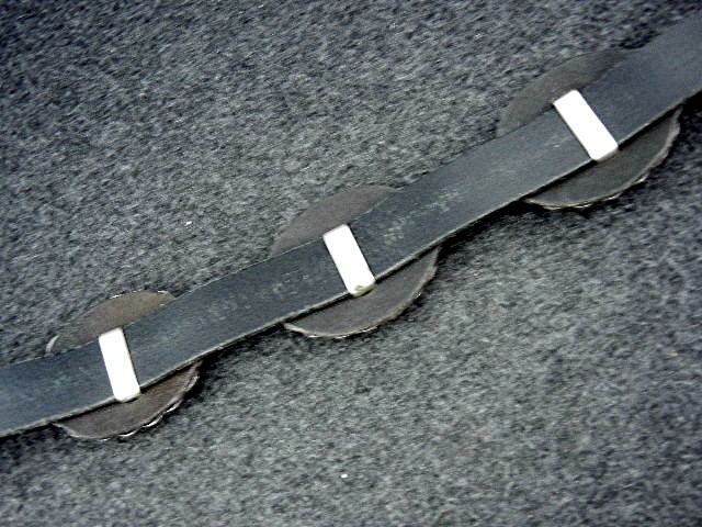 Navajo Sterling Silver Darrel Cadman  Turquoise Belt