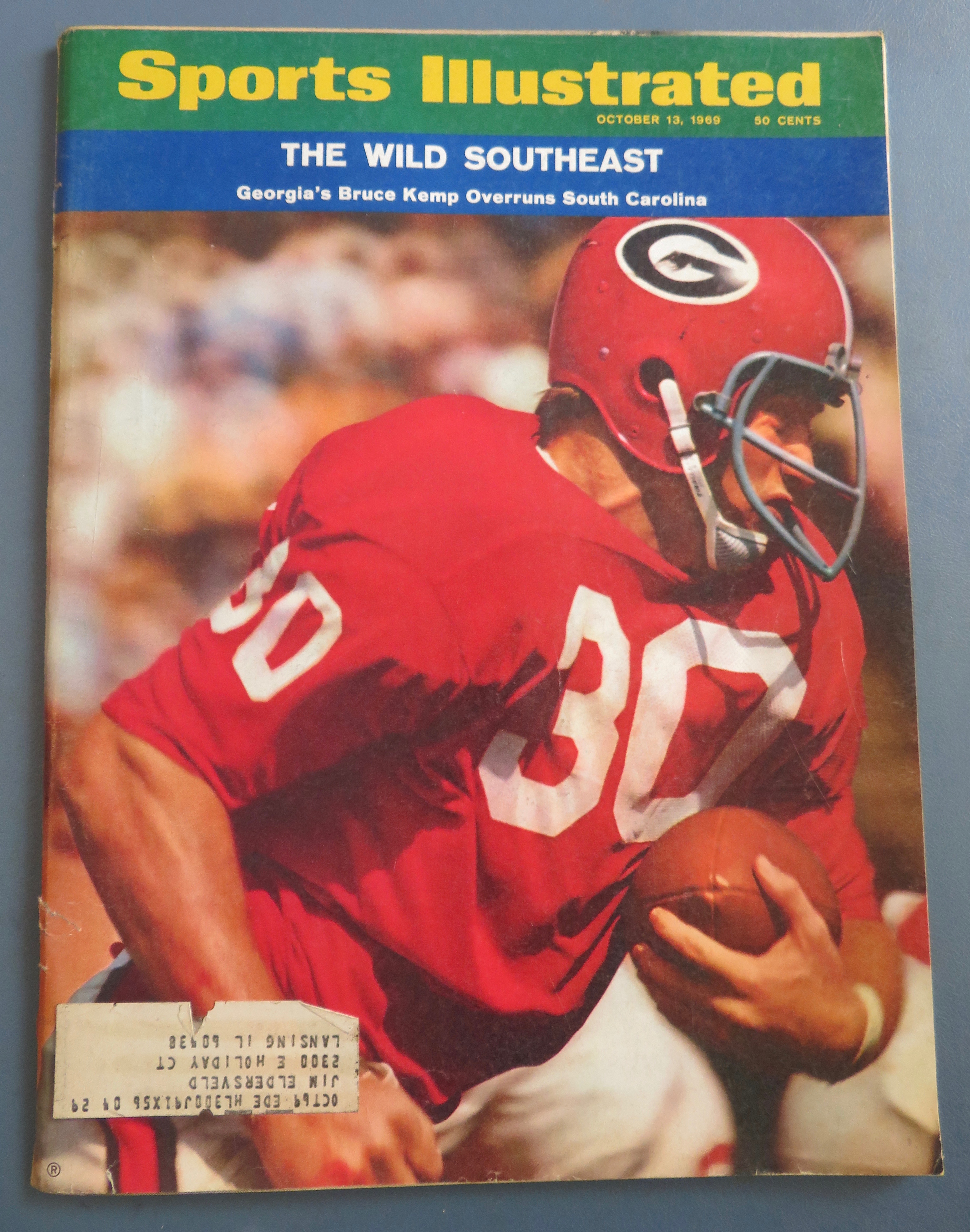 Sports Illustrated Magazine October 13, 1969 Bruce Kemp