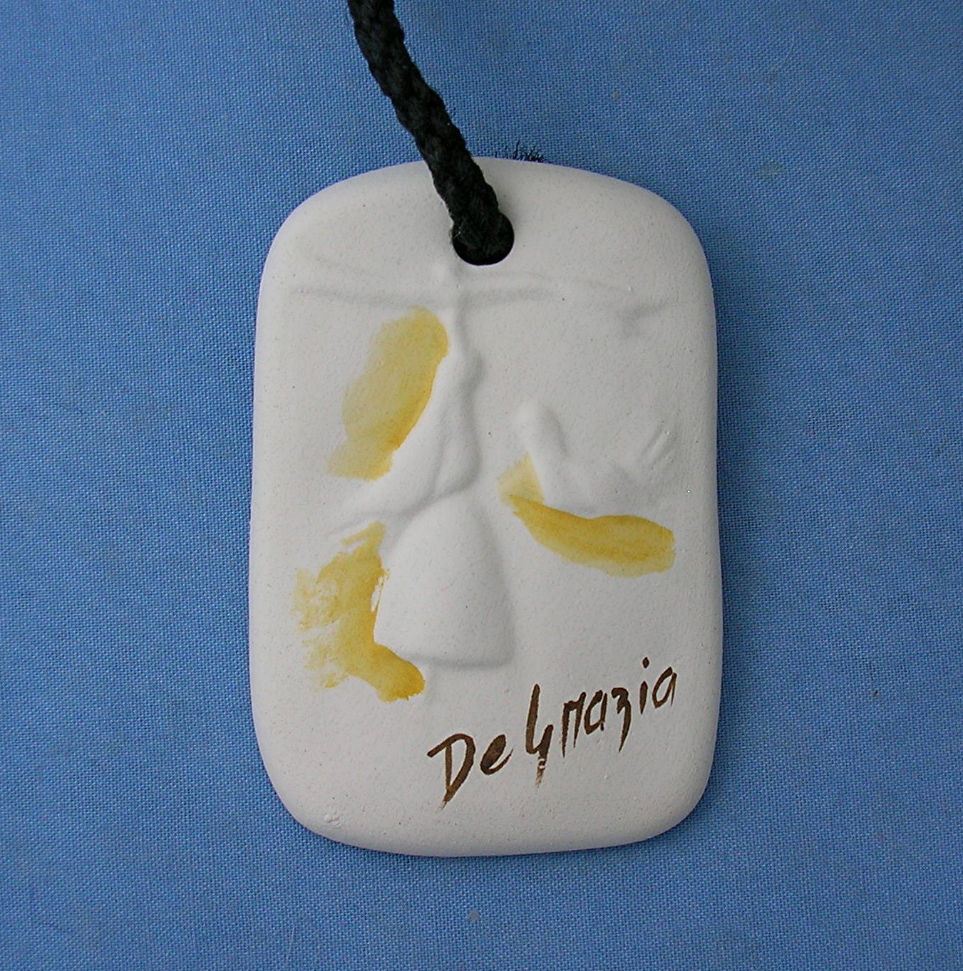 De Grazia Ceramic Wind Bell Navajo Mother Mexico