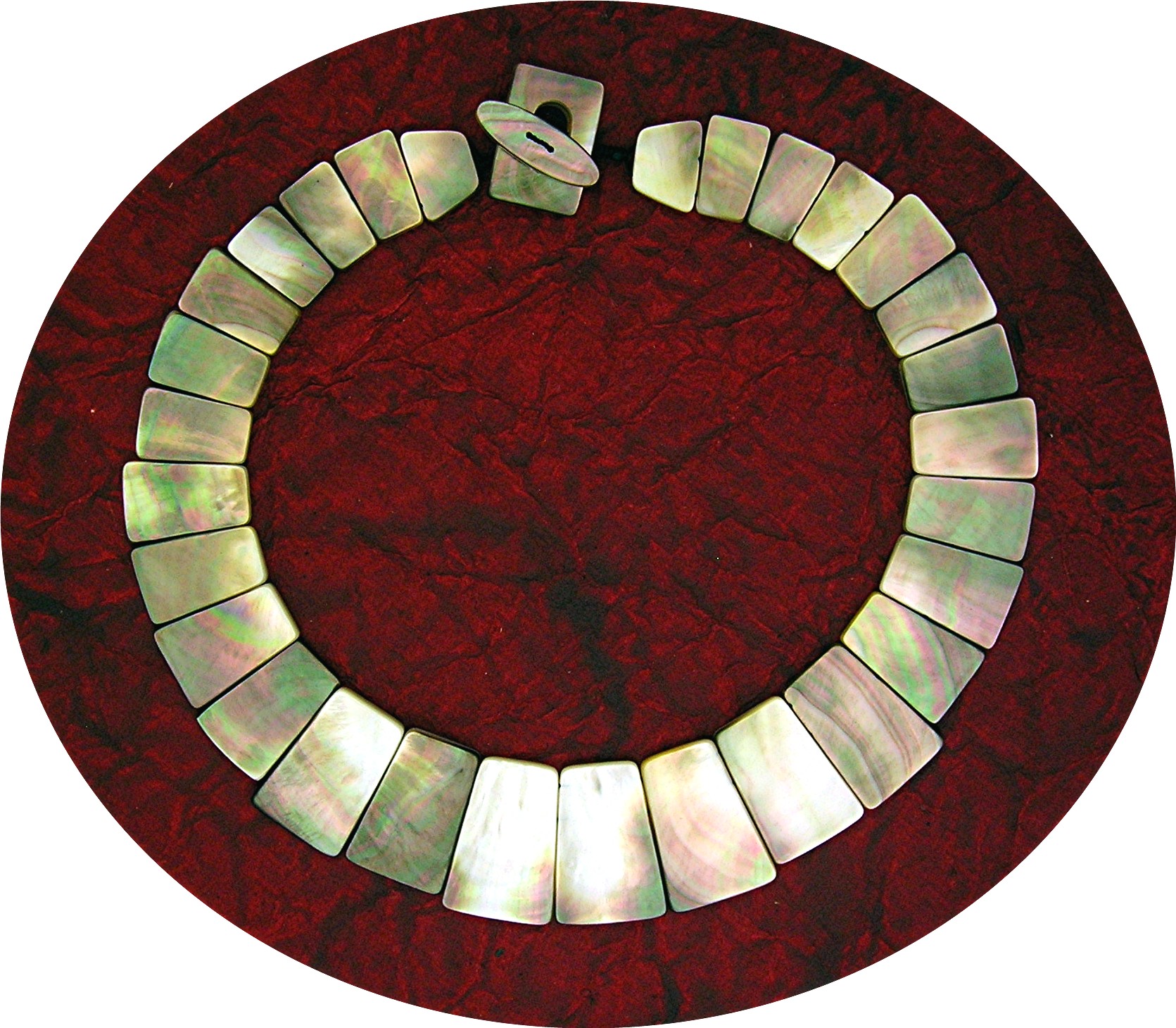 Mother Of Pearl Collar necklace