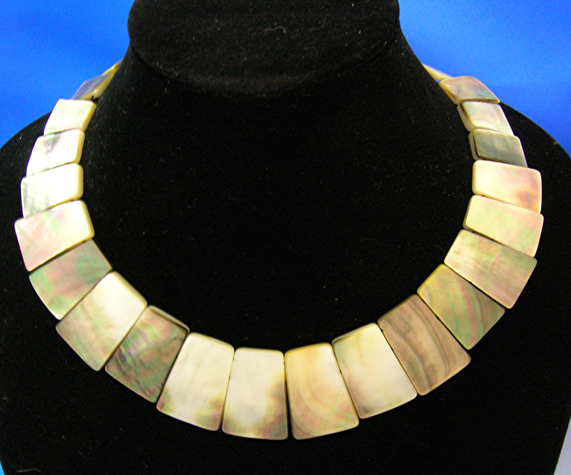 Mother Of Pearl Collar necklace