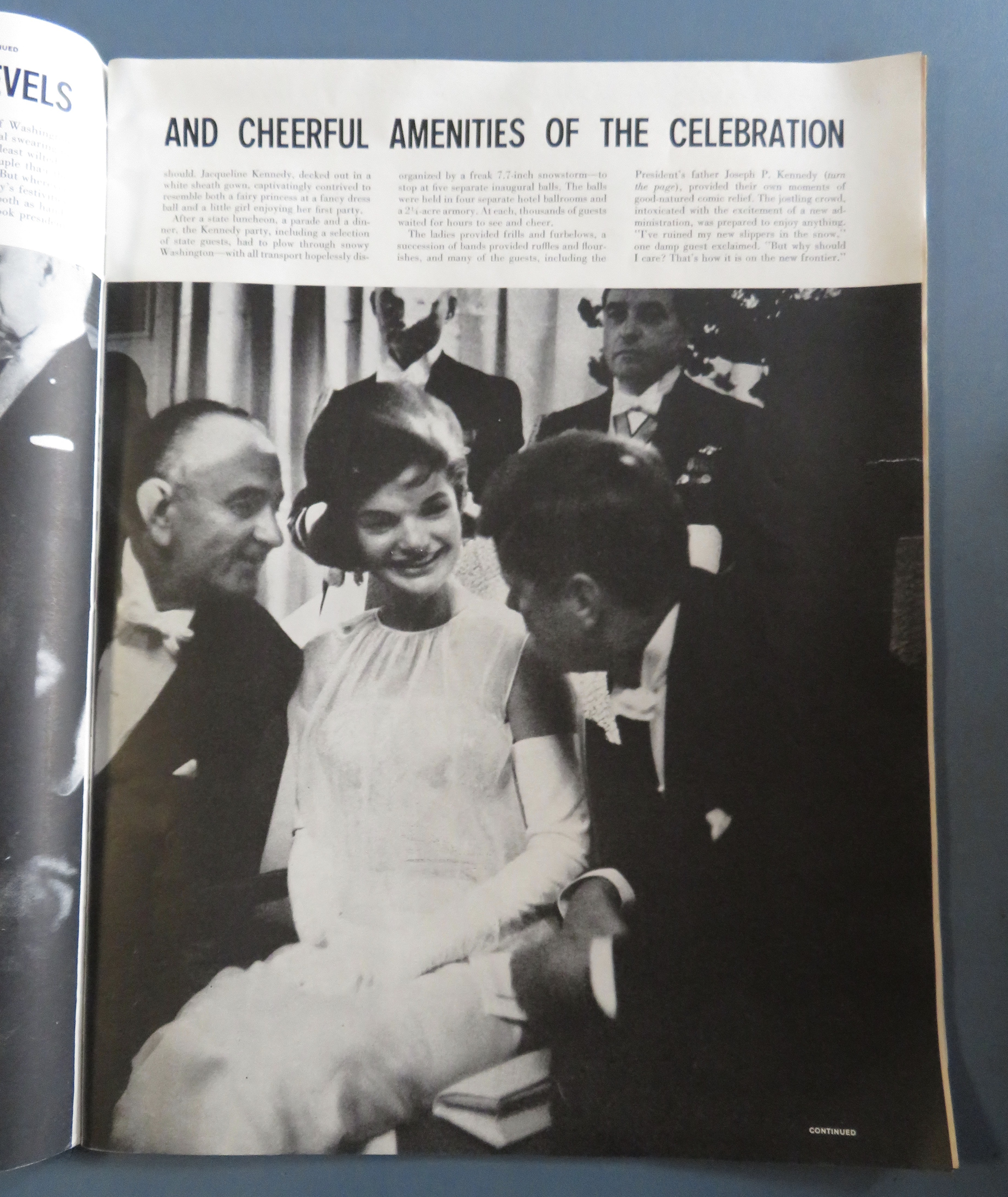 Life Magazine January 27, 1961 Kennedy Inauguration