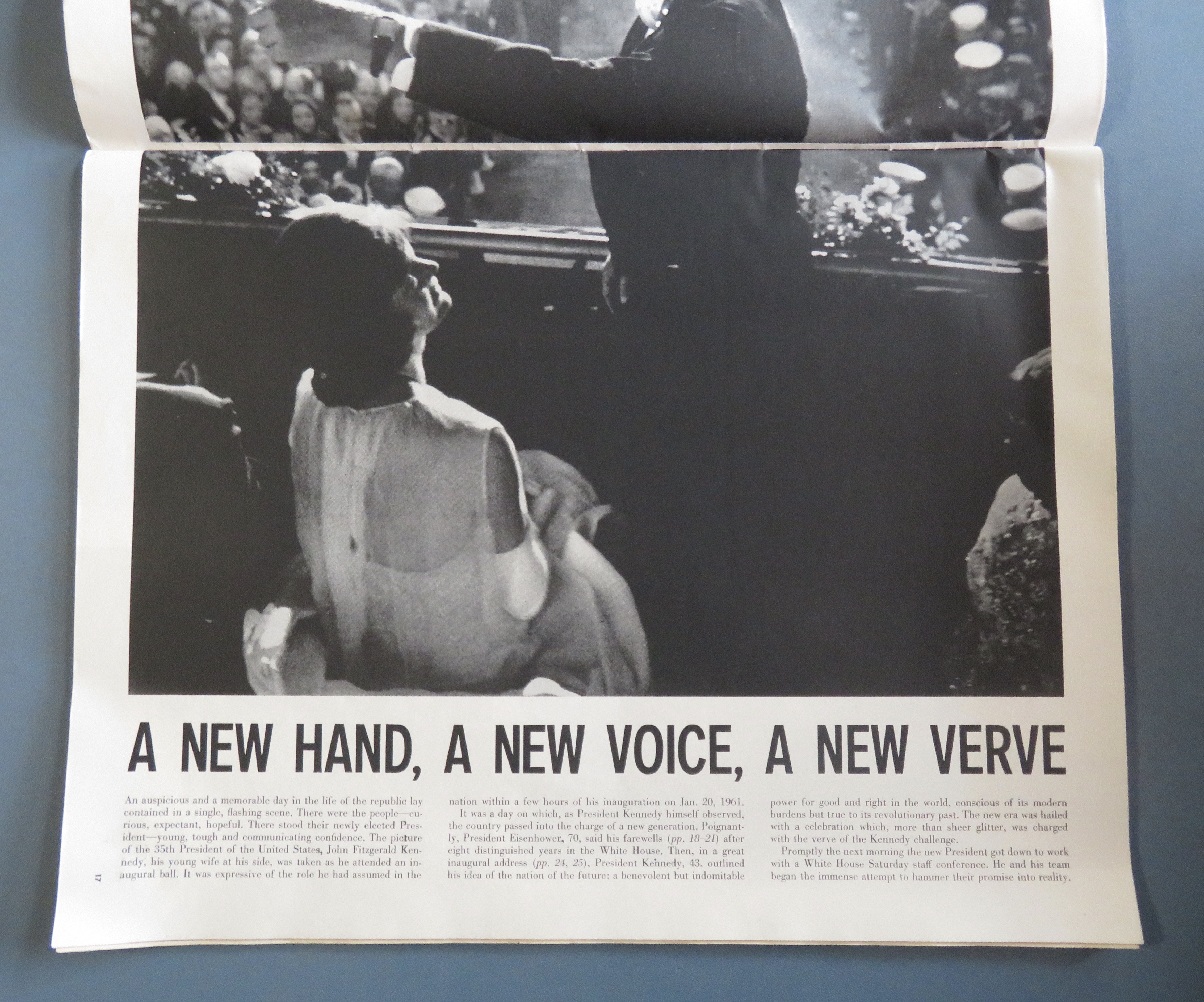 Life Magazine January 27, 1961 Kennedy Inauguration
