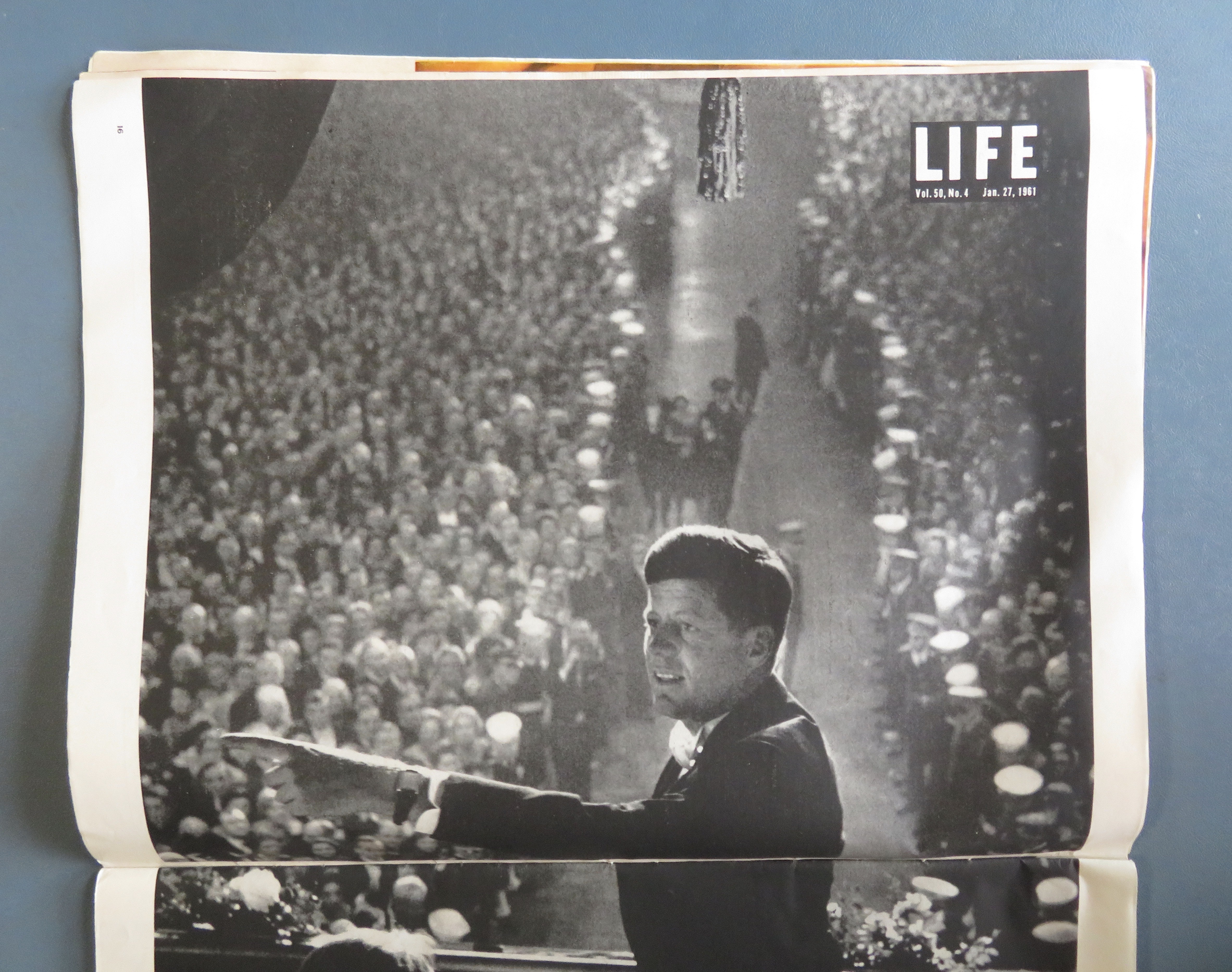 Life Magazine January 27, 1961 Kennedy Inauguration